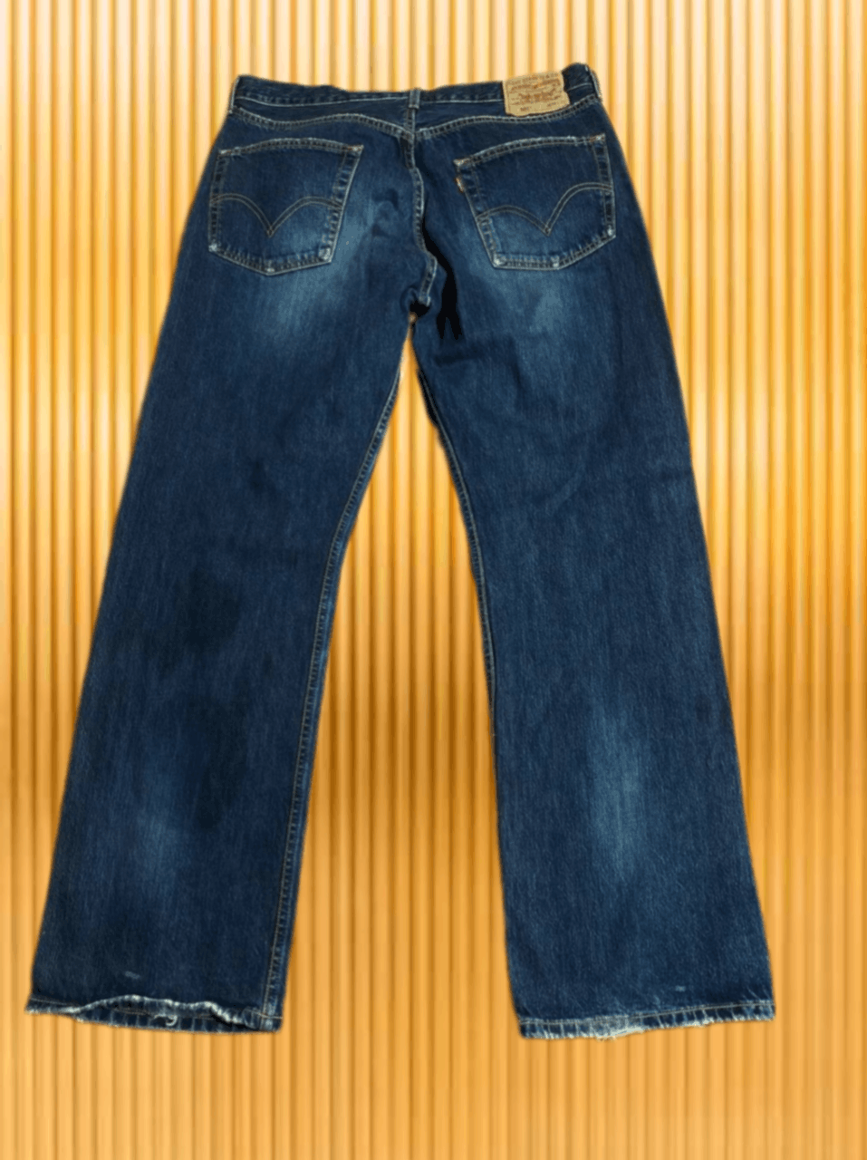 Levi's × Vintage Crazy vintage 90’s Levi’s 501 white essential jeans skater Size US 38 / EU 54 - 1 Thumbnail