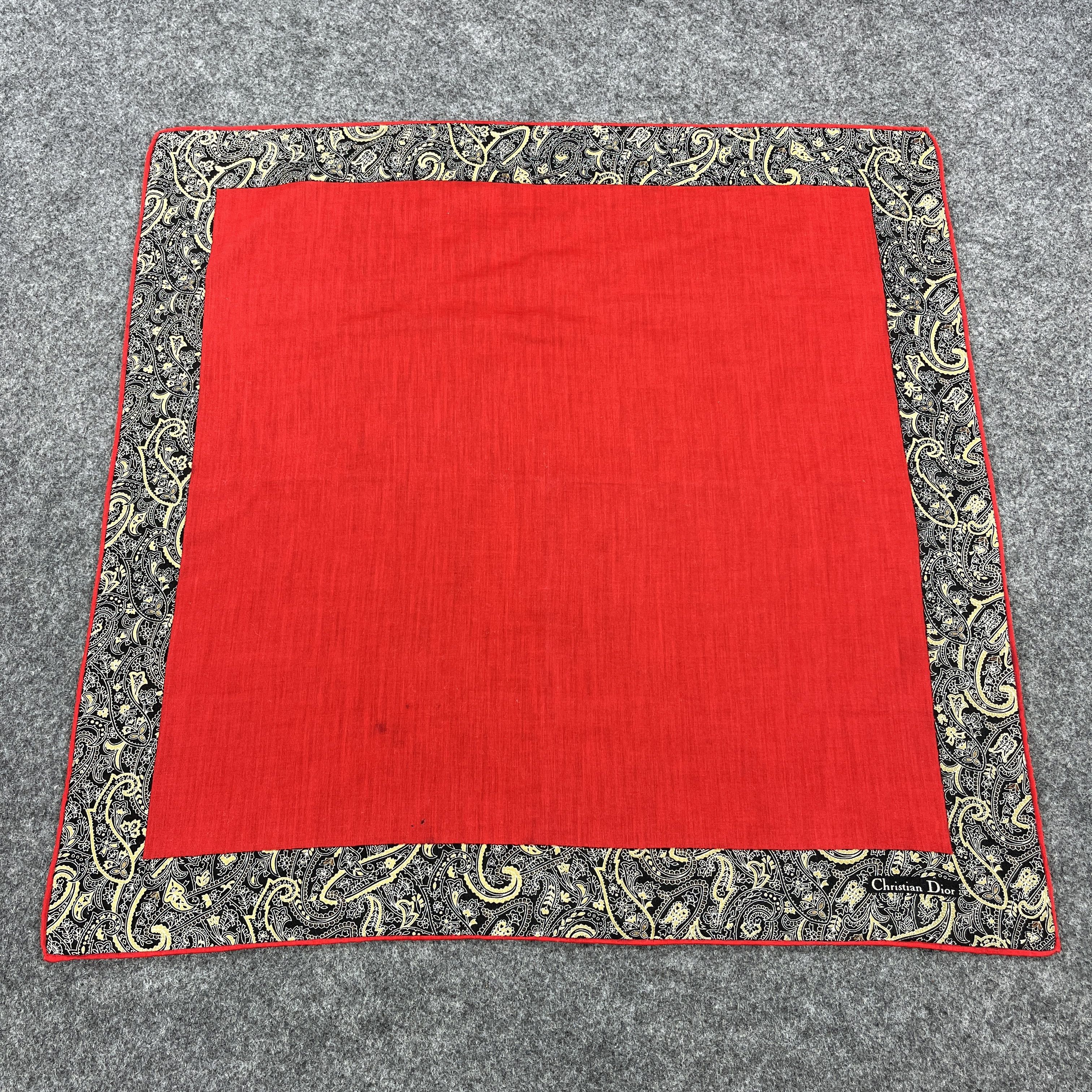 Other Christian Dior Handkerchief / Bandana / Neckerchief B576 Size ONE SIZE - 2 Thumbnail