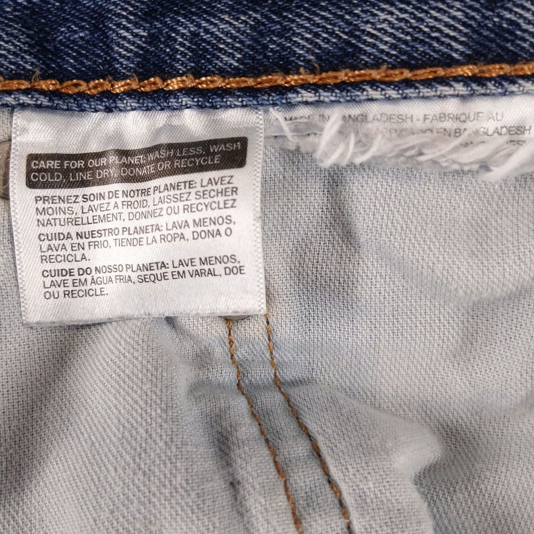 Levi's Levi's 505 Regular Fit Straight Leg Jeans 36x34 Light Wash Men Jeans 5-Pocket Denim Straight Leg 90s Vintage Style Size US 36 / EU 52 - 5 Thumbnail