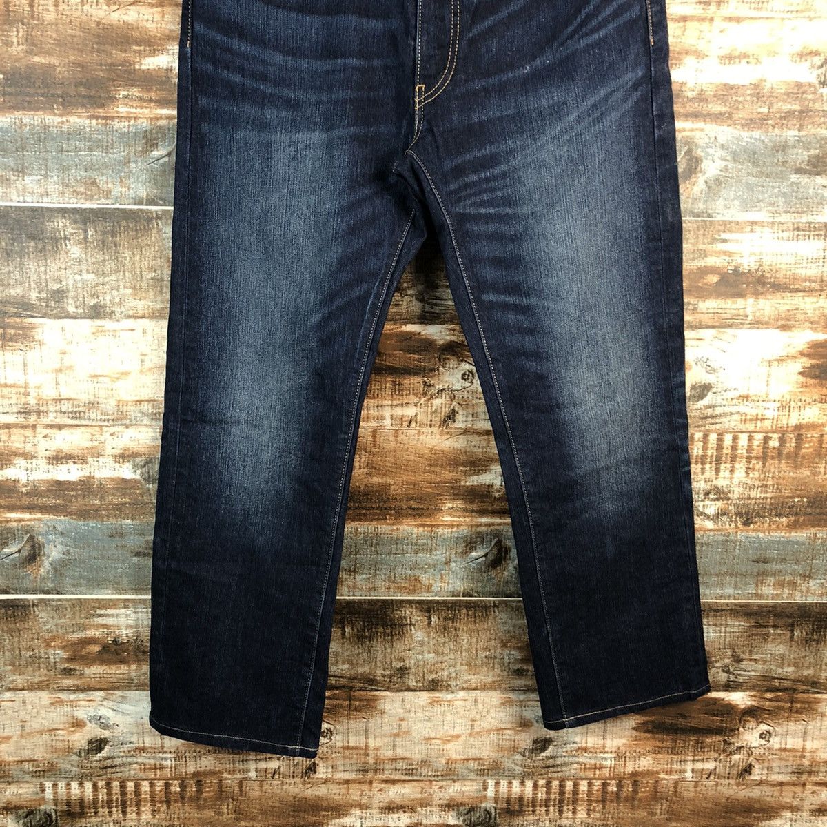 Levi's Levis 505 Blue Denim Pants #A2619 Size US 34 / EU 50 - 3 Thumbnail
