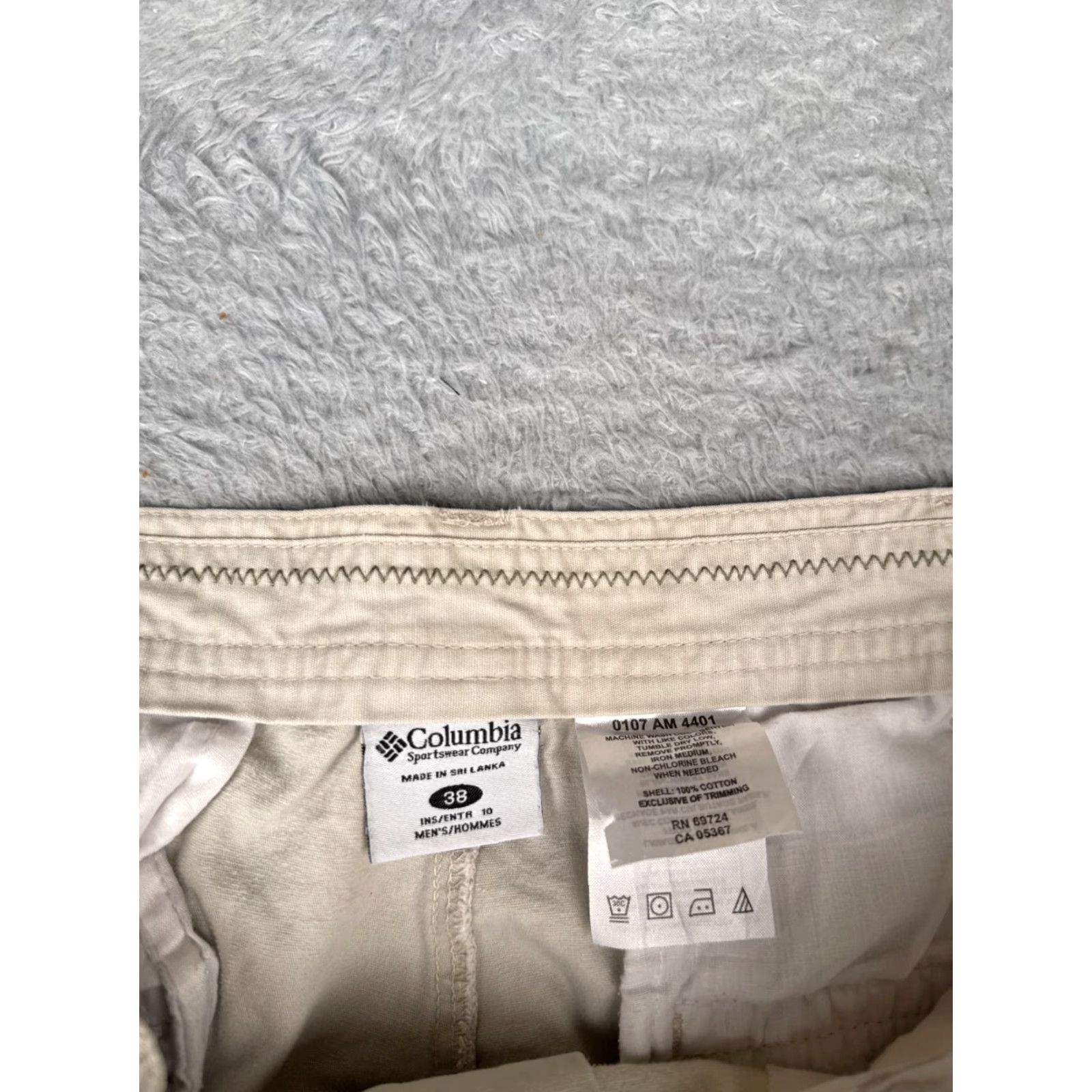 Vintage VINTAGE Columbia Shorts Mens 38 Beige Cargo 100% Cotton Hike Camping 38x10 READ Size US 38 / EU 54 - 7 Thumbnail