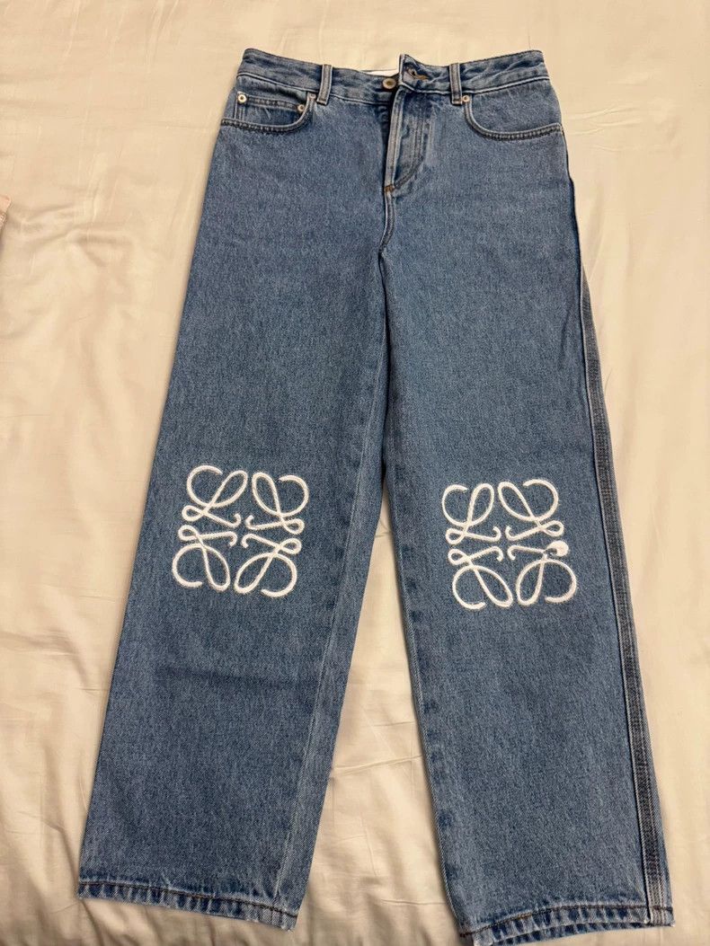 Loewe Loewe Classic logo jeans nine inch pants Size 42" / US 20 - 1 Thumbnail