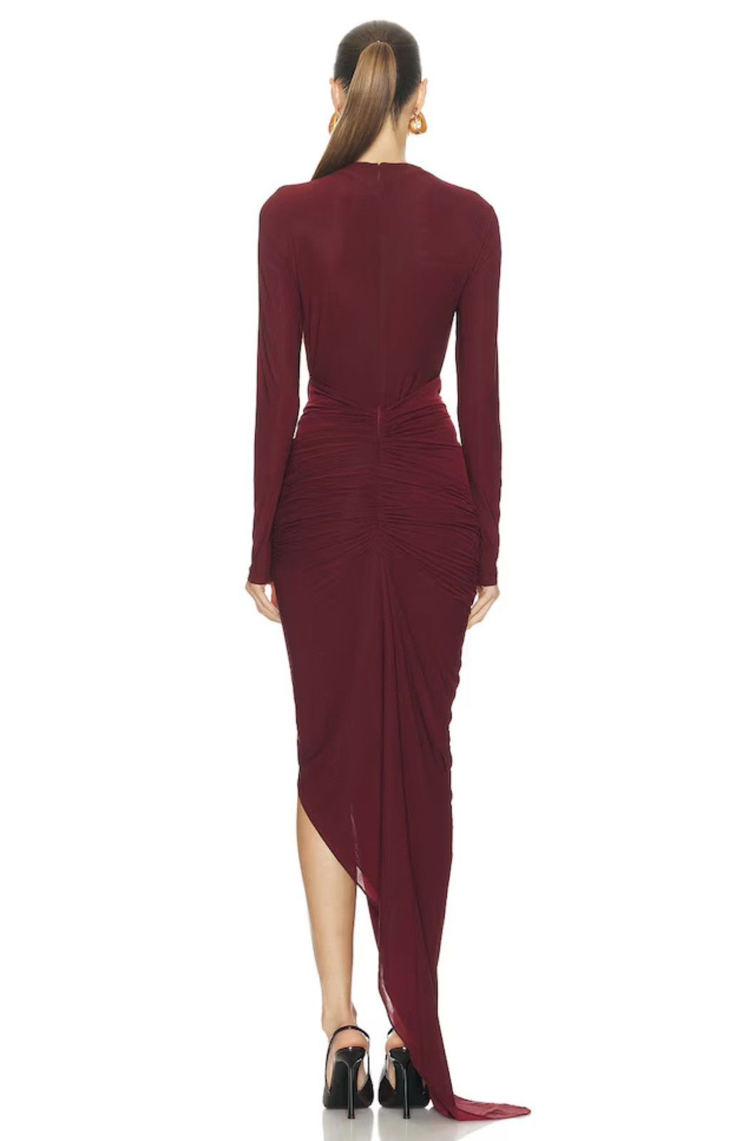 Ronny Kobo Ronny Kobo Sera Ruched Maxi Dress size XS Size XS / US 0-2 / IT 36-38 - 5 Thumbnail