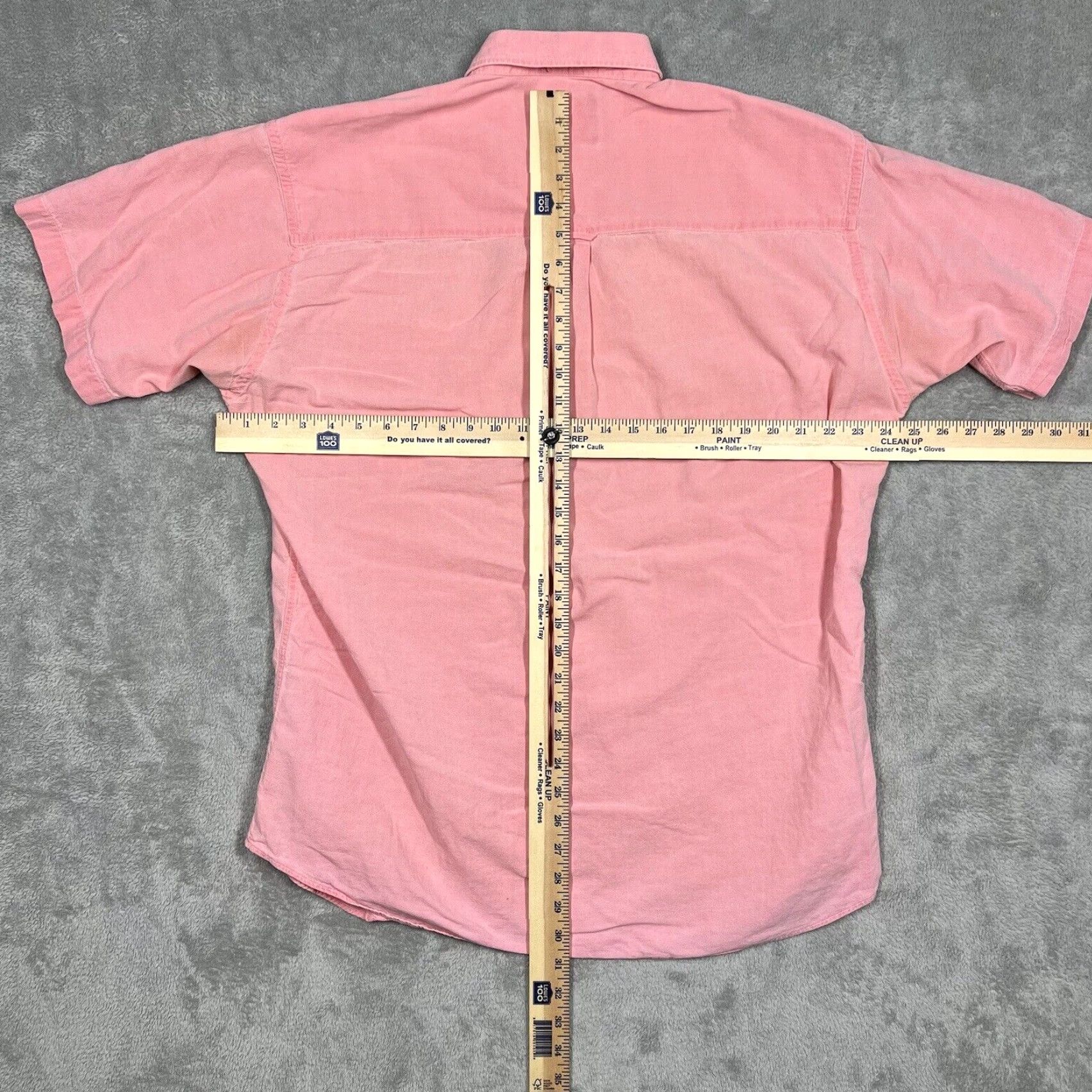 Chaps VINTAGE Chaps Ralph Lauren Mens Large Button-Down Short Sleeve Shirt USA Made Shirt Regular Pink/White Plaid Button-Up Casual Workwear Mens Size US L / EU 52-54 / 3 - 7 Thumbnail