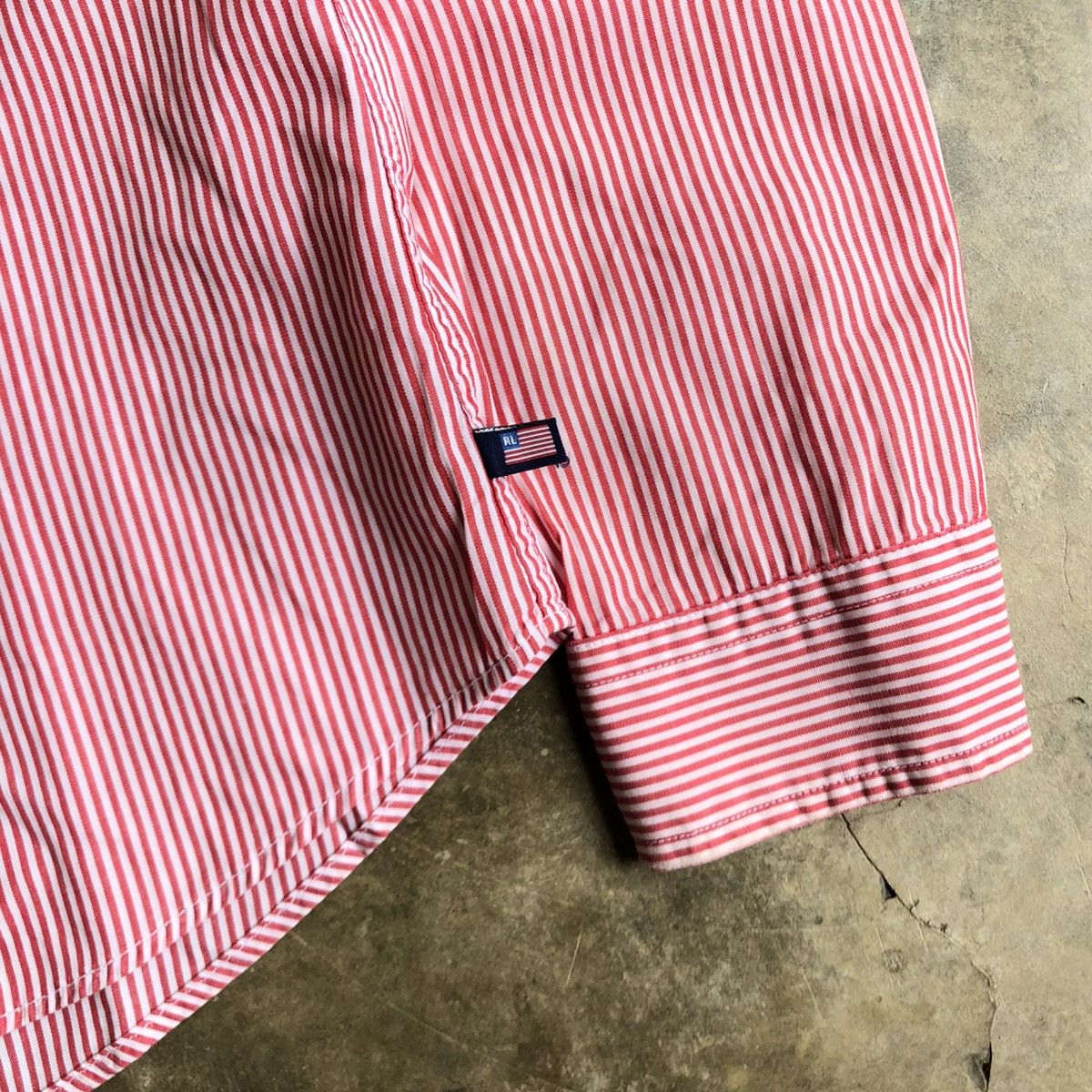 Polo Ralph Lauren Vintage Polo Jeans Co. Ralph Lauren Stripe Shirt Pink Size US S / EU 44-46 / 1 - 4 Thumbnail