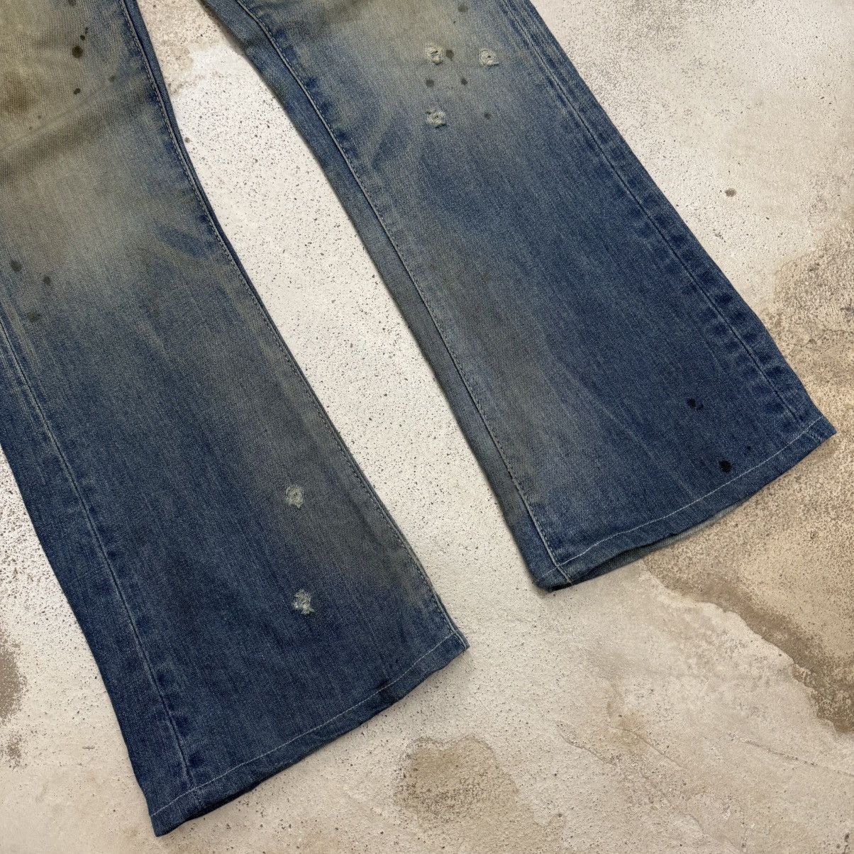 Vanquish Vanquish Muddy Distressed Whisker Denim Pants Size US 31 - 5 Thumbnail