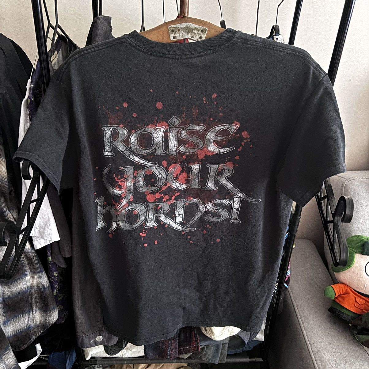 Vintage Vintage Y2K Amon Amarth Bang T-Shirt Grunge ERD Punk Rock Size US M / EU 48-50 / 2 - 2 Thumbnail