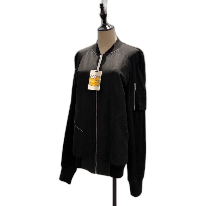 Rick Owens Rick Owens black bomber jacket Size US M / EU 48-50 / 2 - 1 Thumbnail