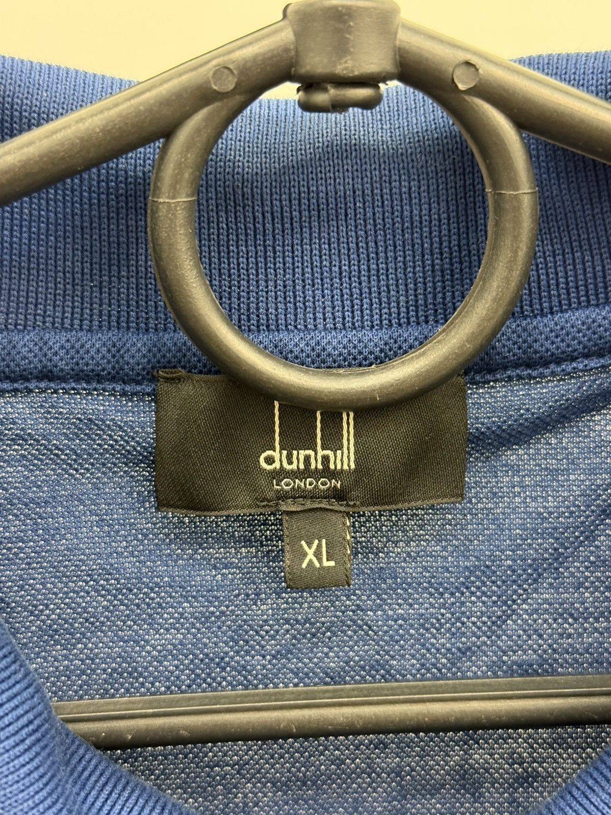 Alfred Dunhill Dunhill Cotton Logo Polo Shirt Size US XL / EU 56 / 4 - 3 Thumbnail