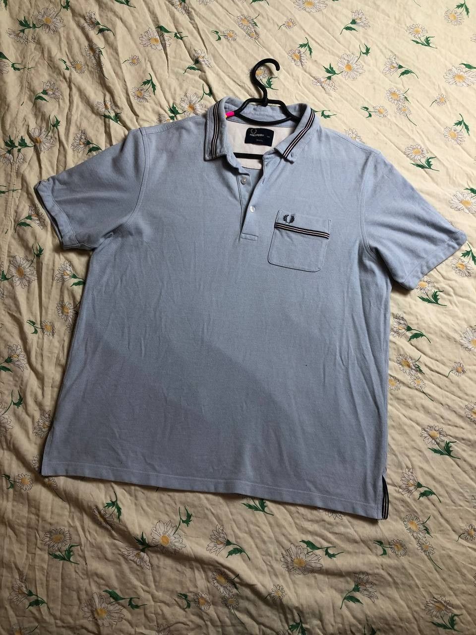 Fred Perry Fred Perry Slim Fit Short Sleeve Pocket Men's Polo Shirt Size US XXL / EU 58 / 5 - 1 Thumbnail