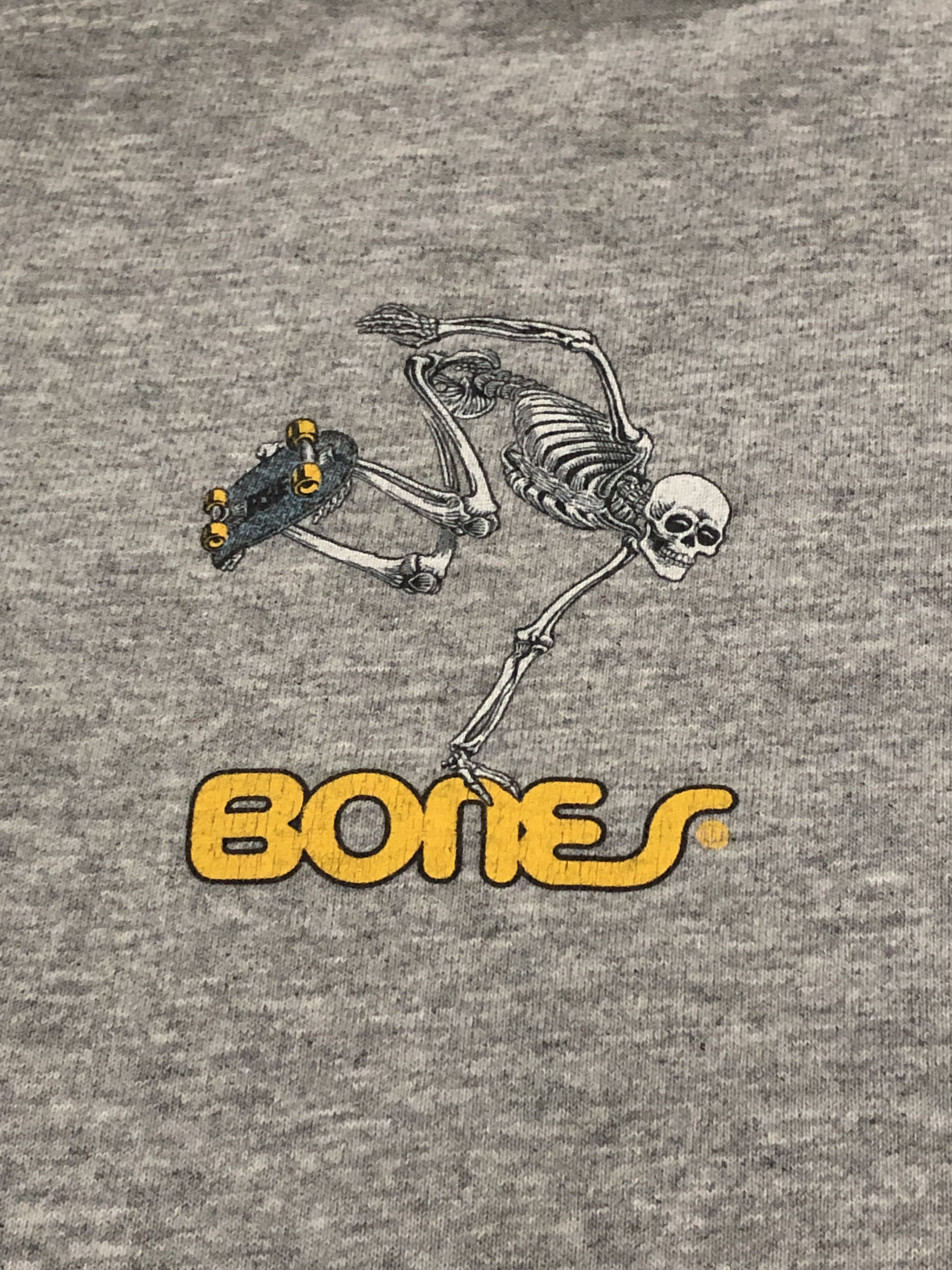 Powell Peralta × Vintage × Welcome Skateboards Vintage Worn Bones Powell Peralta Tshirt Size US L / EU 52-54 / 3 - 3 Thumbnail