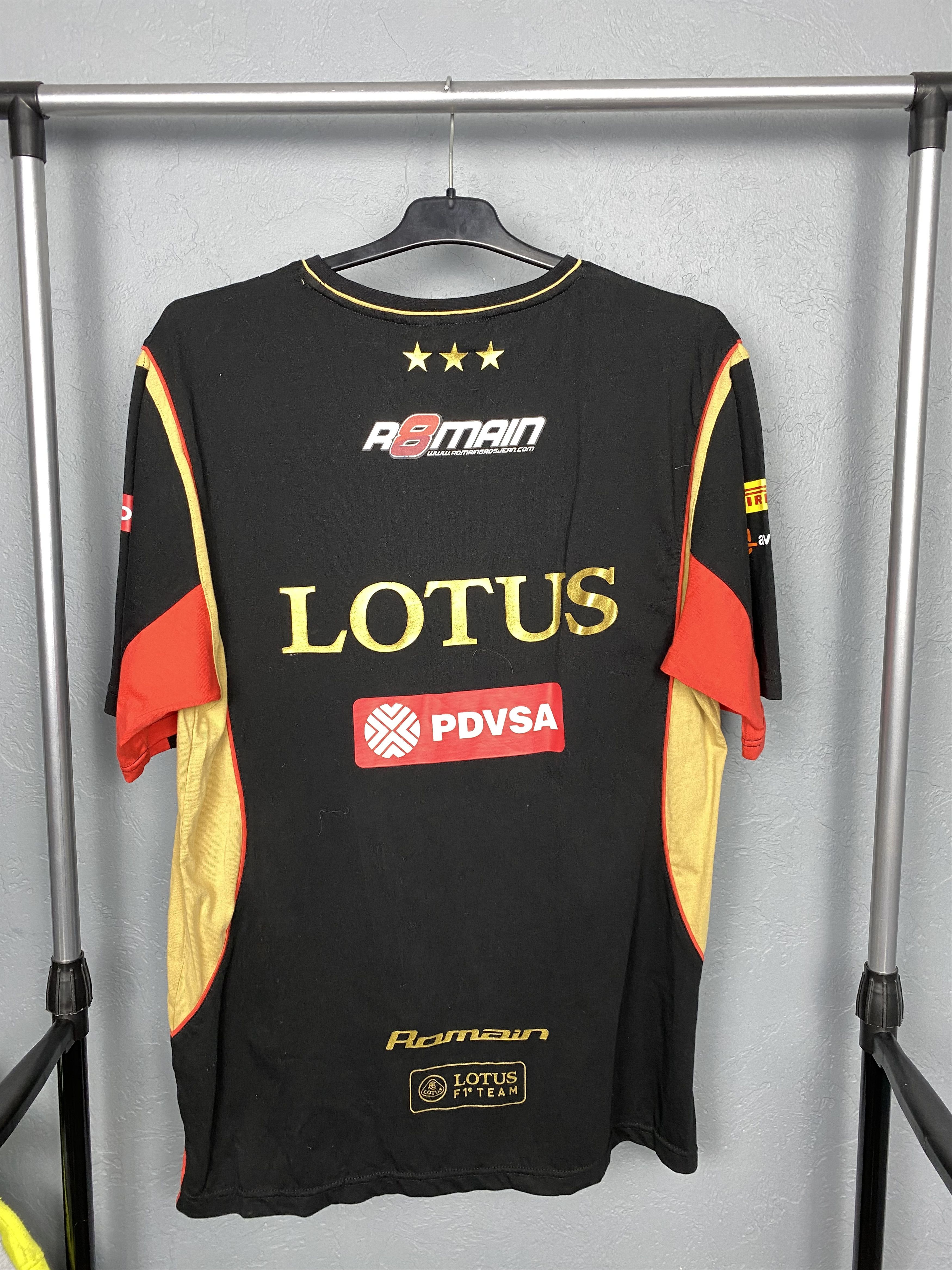Formula 1 Lotus Racing Team Vintage T-Shirt Tee Y2K Size US L / EU 52-54 / 3 - 6 Thumbnail