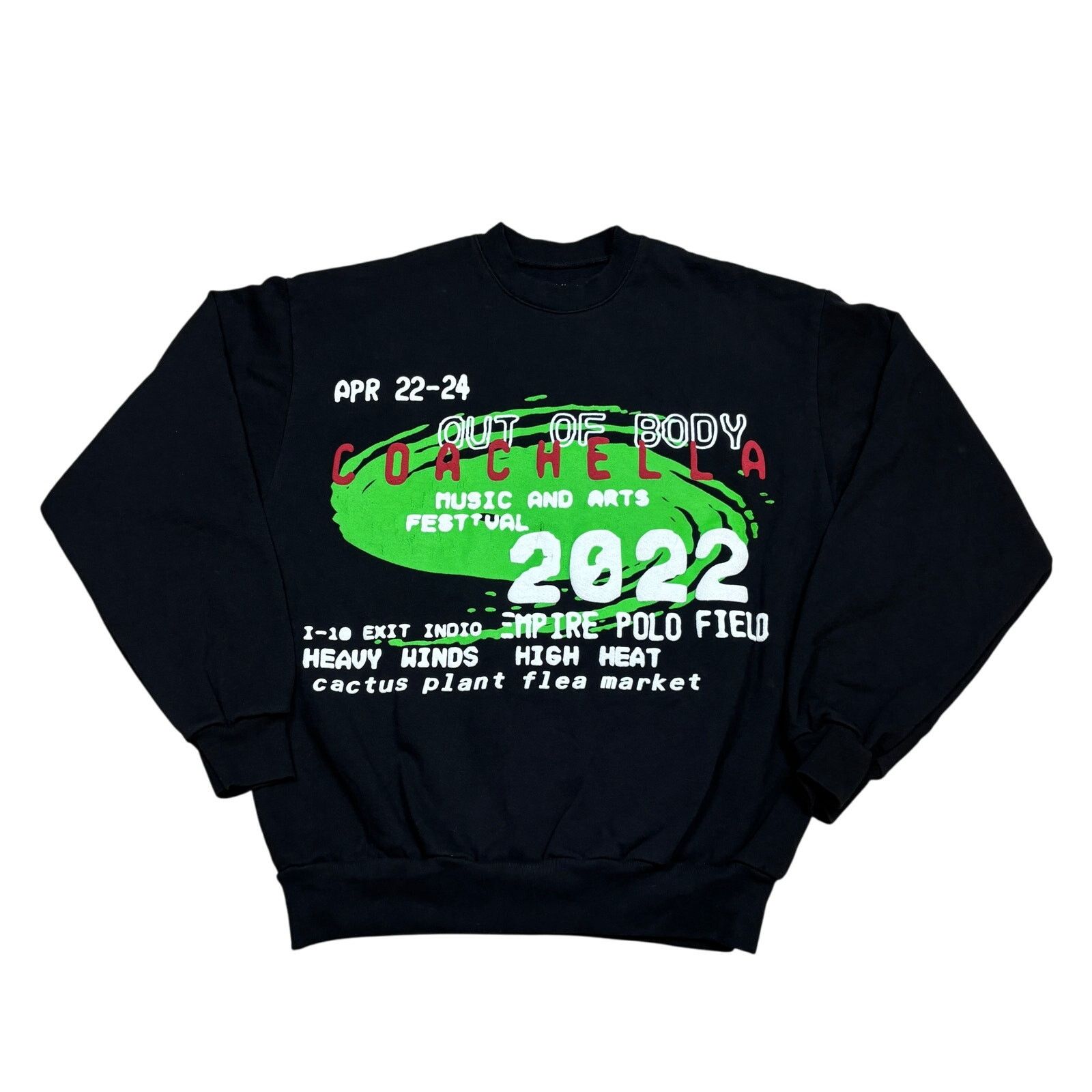 Cactus Plant Flea Market × Coachella Cactus Plant Flea Market CPFM Coachella 2022 Sweatshirt L Size US L / EU 52-54 / 3 - 1 Thumbnail