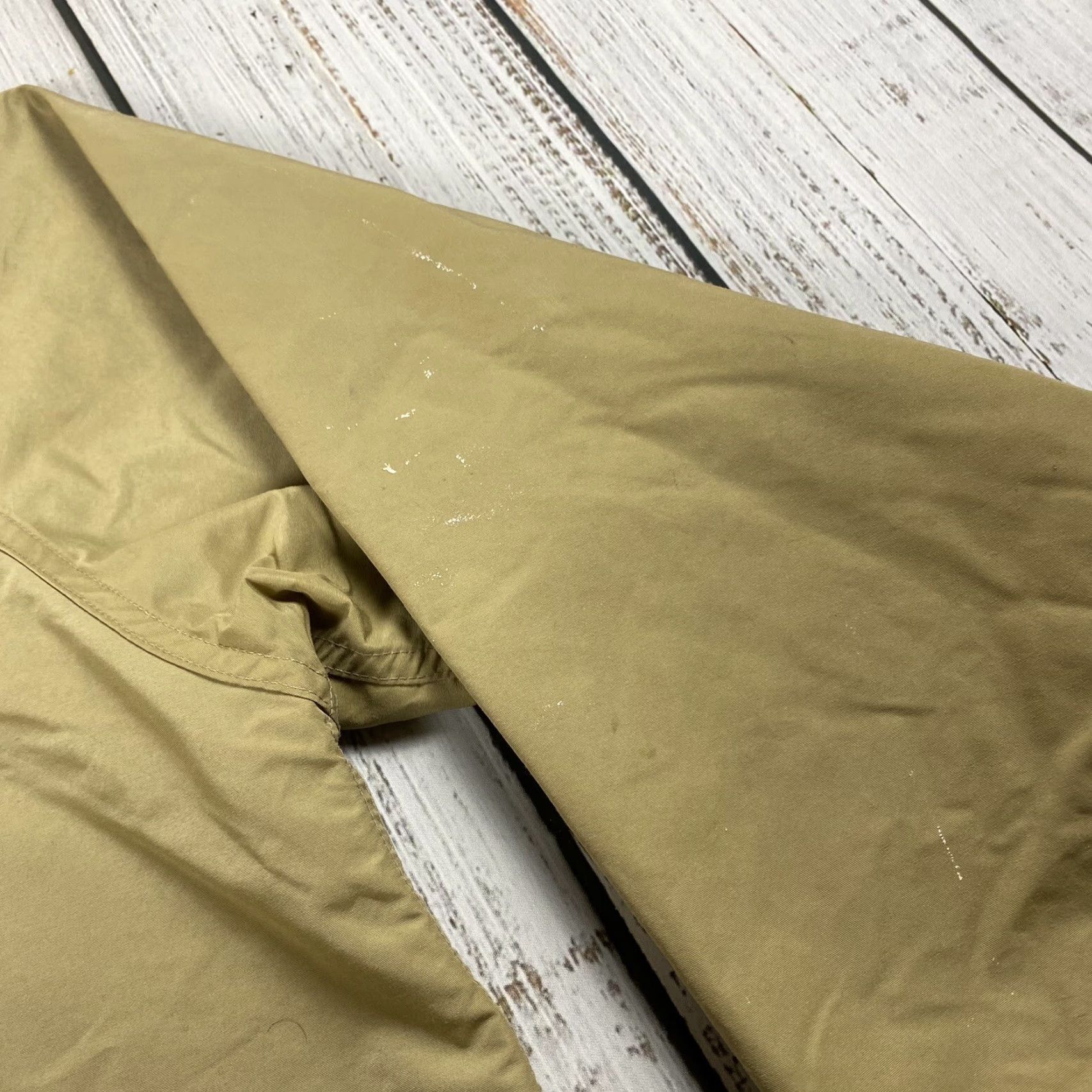 Vintage VINTAGE L.L. BEAN MEN'S HOODED BAXTER STATE PARKA JACKET XL BEIGE NYLON 80s Size US XL / EU 56 / 4 - 6 Thumbnail