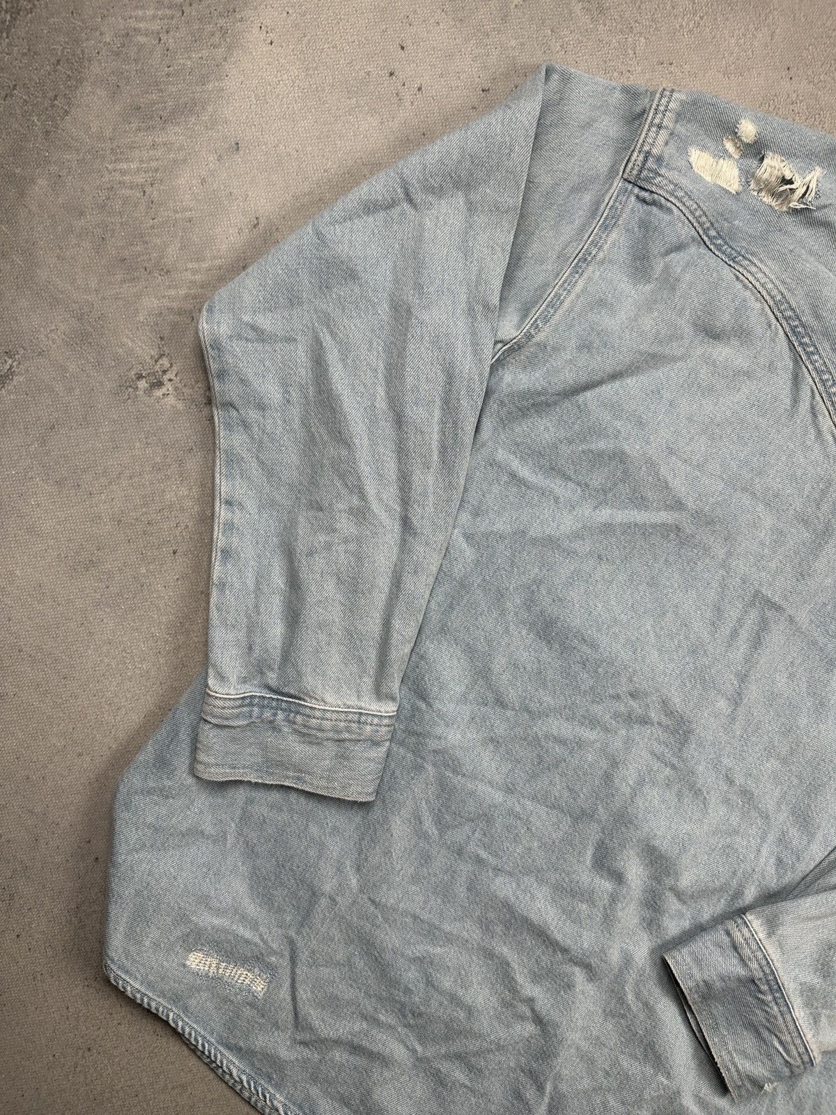 Levi's Levis Dorsey Western Denim Jacket Shirt Oversized Fit Size M / US 6-8 / IT 42-44 - 3 Thumbnail