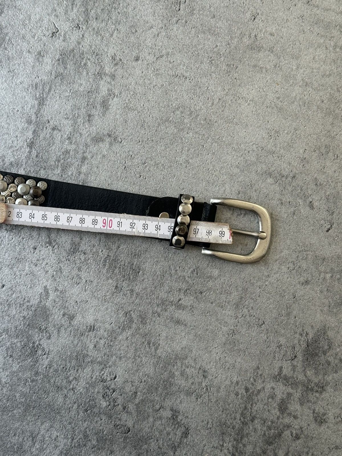 Hysteric Glamour × Japanese Brand Vintage Belts Y2K Rhinestones Punk leather belt Japanese Size ONE SIZE - 15 Thumbnail