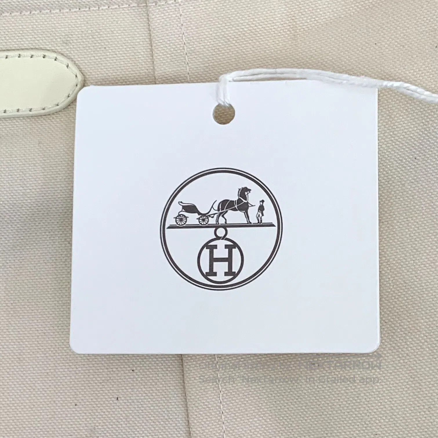 Hermes Hermes Beige bell chain decoration cotton casual half skir Size 37" - 9 Thumbnail