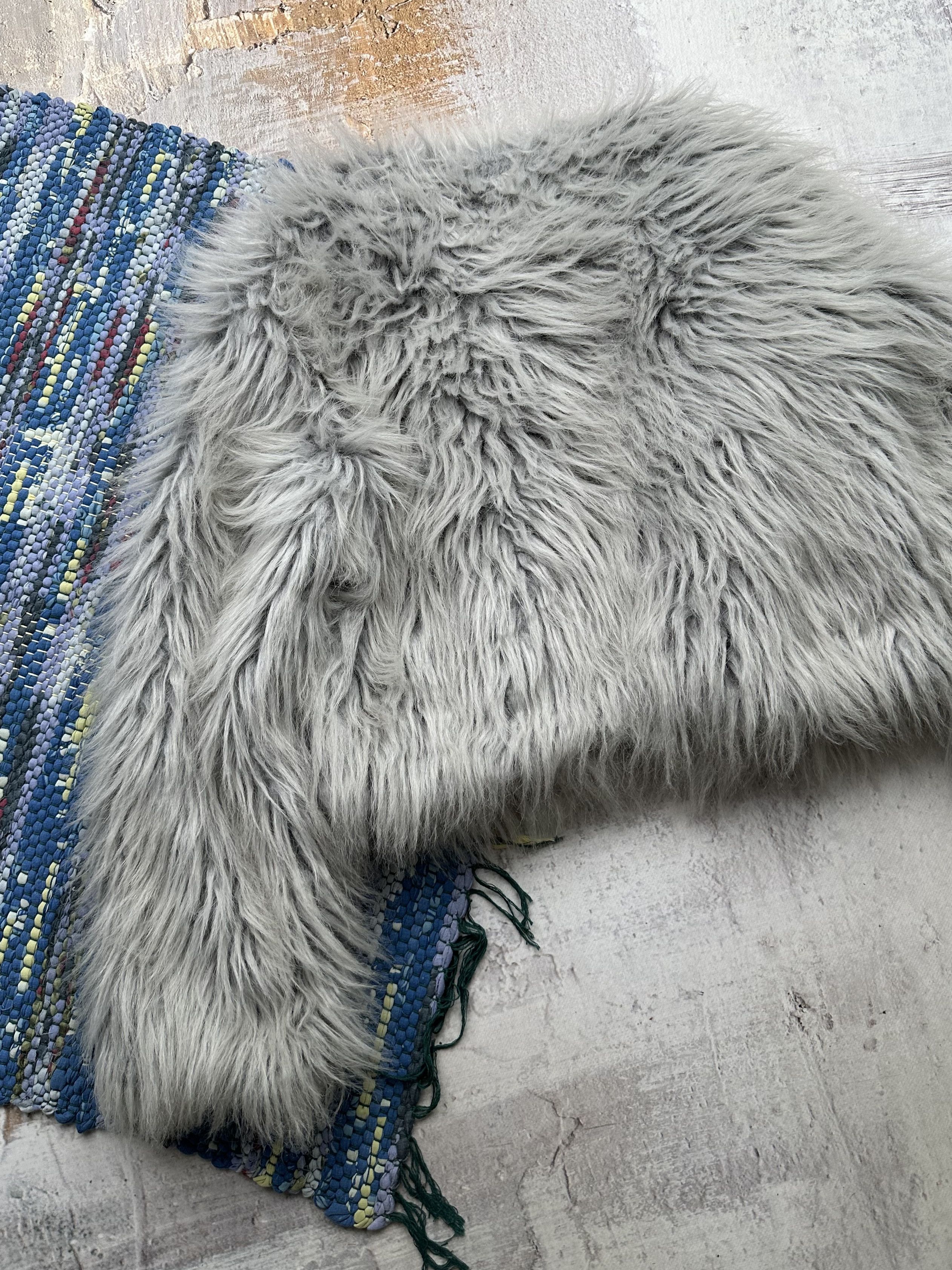 Japanese Brand Vintage Cropped Faux Fur Coat A50(377)D15 Size S / US 4 / IT 40 - 6 Thumbnail