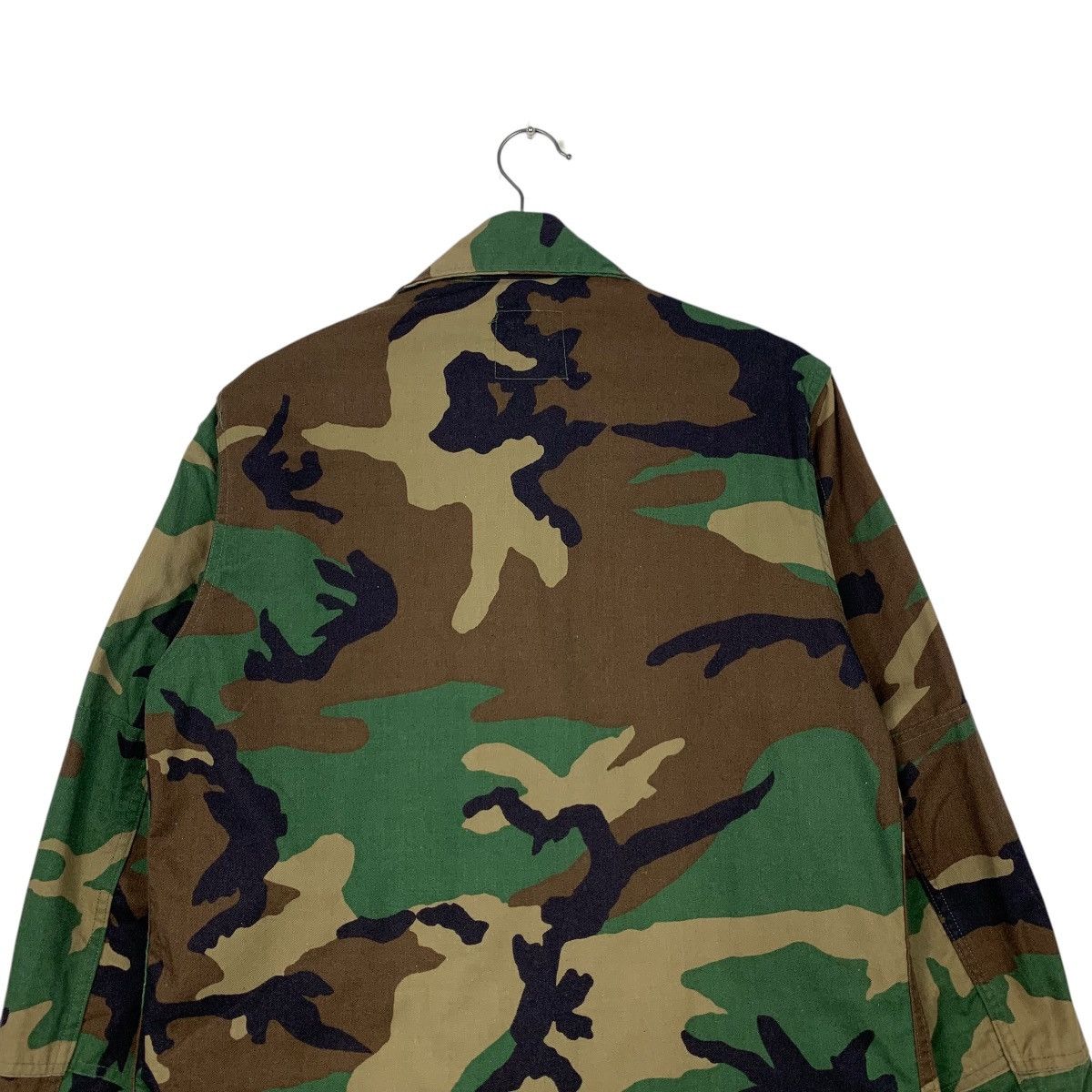 Vintage Vintage U.S ARMY Green Camo Combat Jacket #2591-C117 Size US S / EU 44-46 / 1 - 9 Thumbnail
