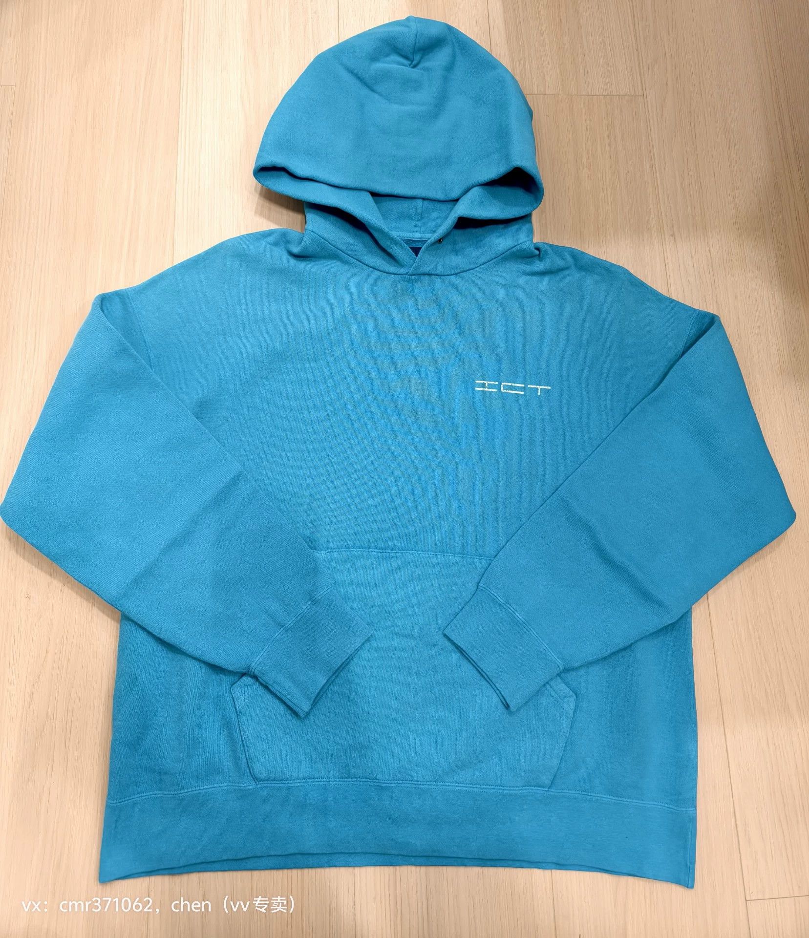 Visvim VISVIM 24 ICT JUMBO SB P.O. DMGD Blue4 Knit Hoodie Size US XL / EU 56 / 4 - 1 Thumbnail