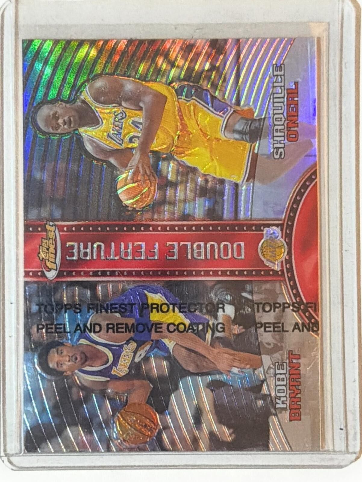 Topshop 1999 Topps Finest Kobe Bryant Shaq Refractor/Non Refractor Size ONE SIZE - 3 Thumbnail