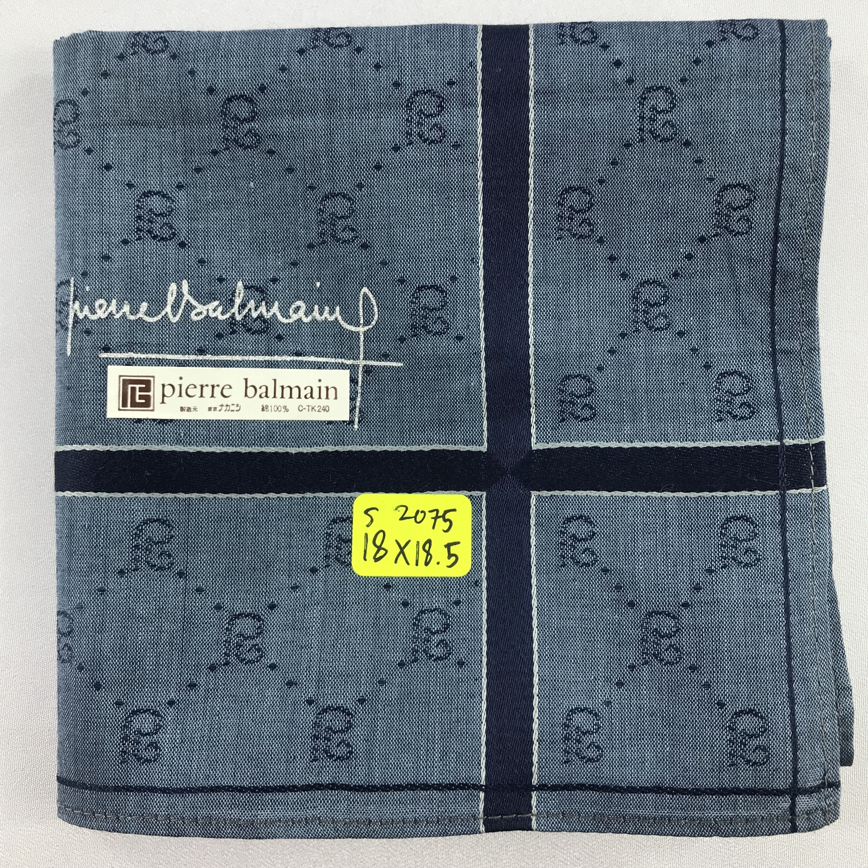 Pierre Balmain × Vintage Pierre Balmain Bandana / Handkerchief / Neckerchief - S2075 Size ONE SIZE - 5 Thumbnail