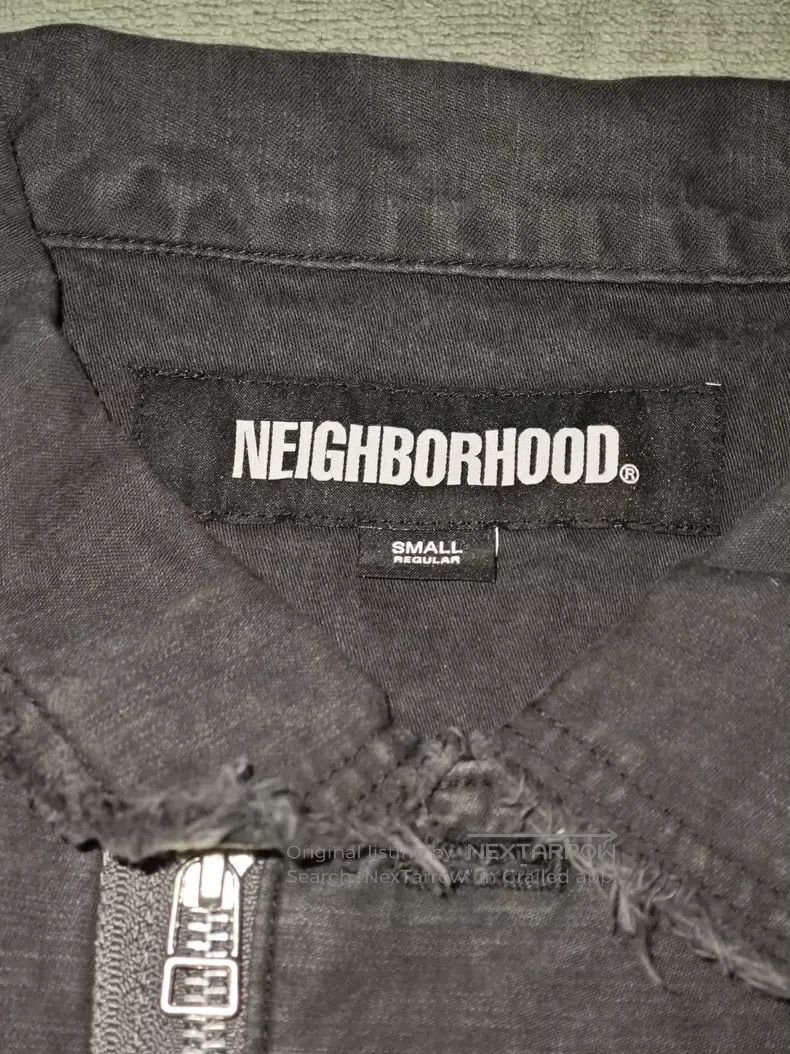 Neighborhood Neighborhood Distressed Zipper Pocket Work Shirt Jacket Size US S / EU 44-46 / 1 - 8 Thumbnail