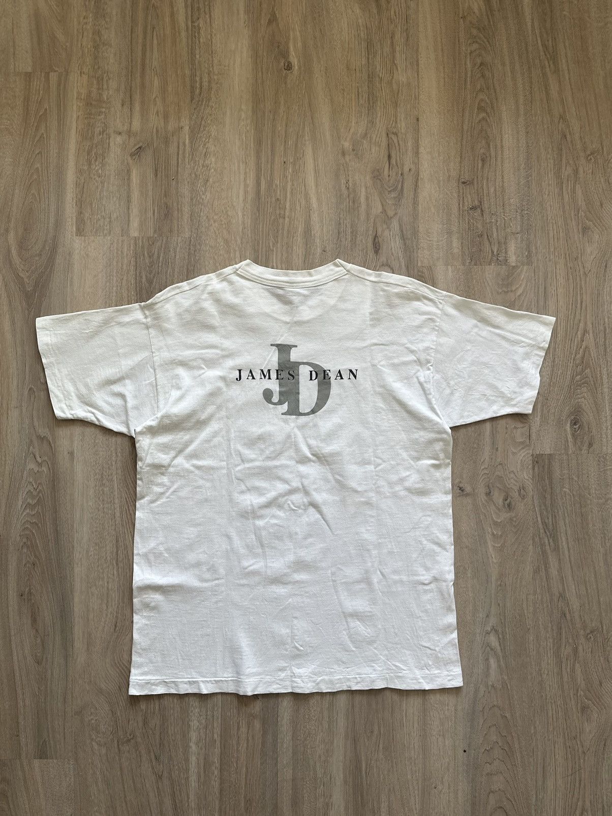 Fruit Of The Loom × Vintage Vintage James Dean 1995 90s tshirt Single Stitch Made in USA Size US XL / EU 56 / 4 - 8 Thumbnail