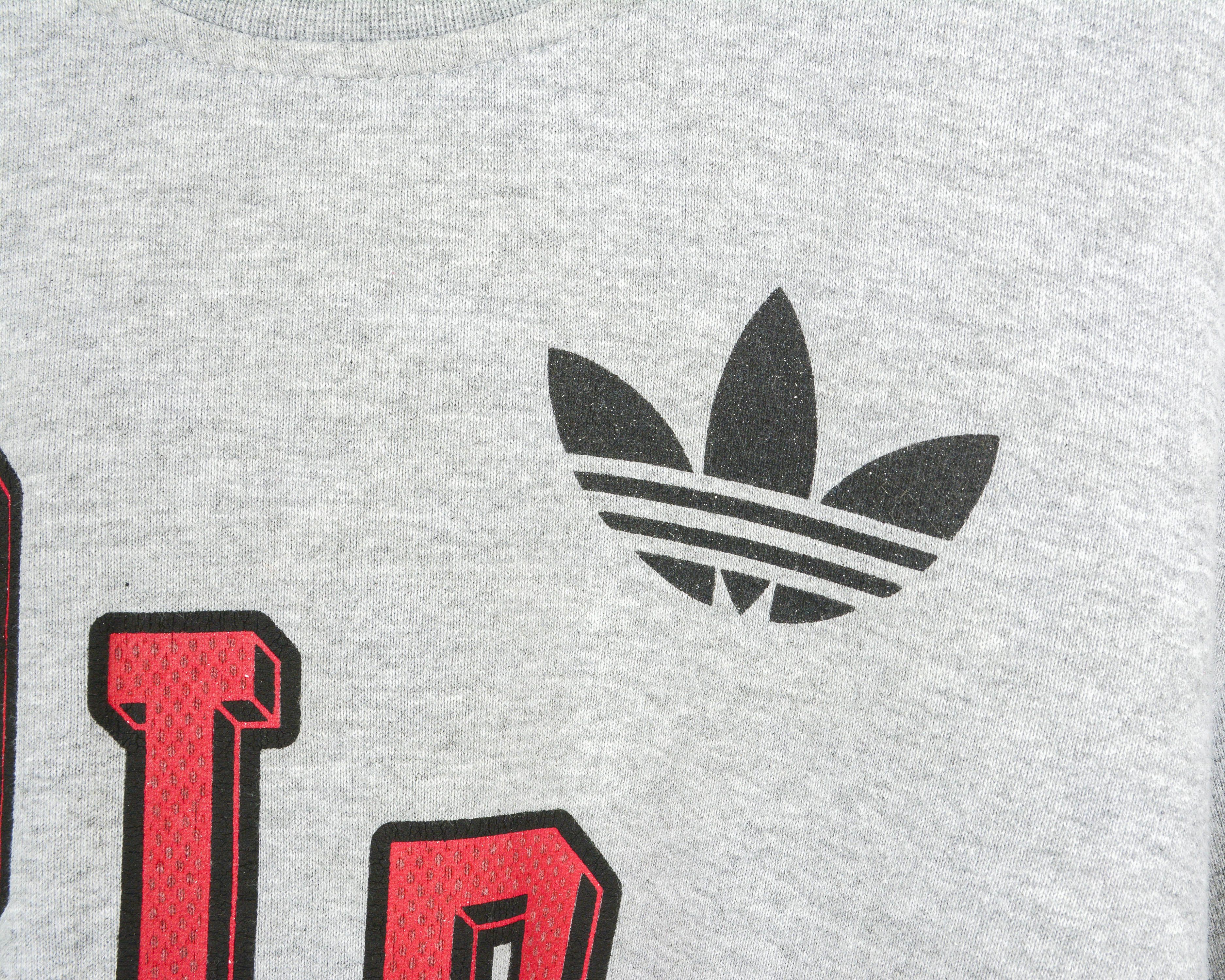 Adidas Original Men S pullover jumper sweatshirt Grey vintage Size US S / EU 44-46 / 1 - 4 Thumbnail