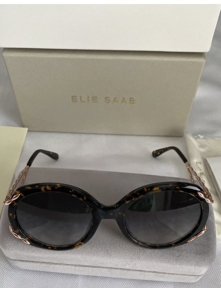 Elie Saab Elie Saab oval sunglasses Size ONE SIZE - 1 Thumbnail