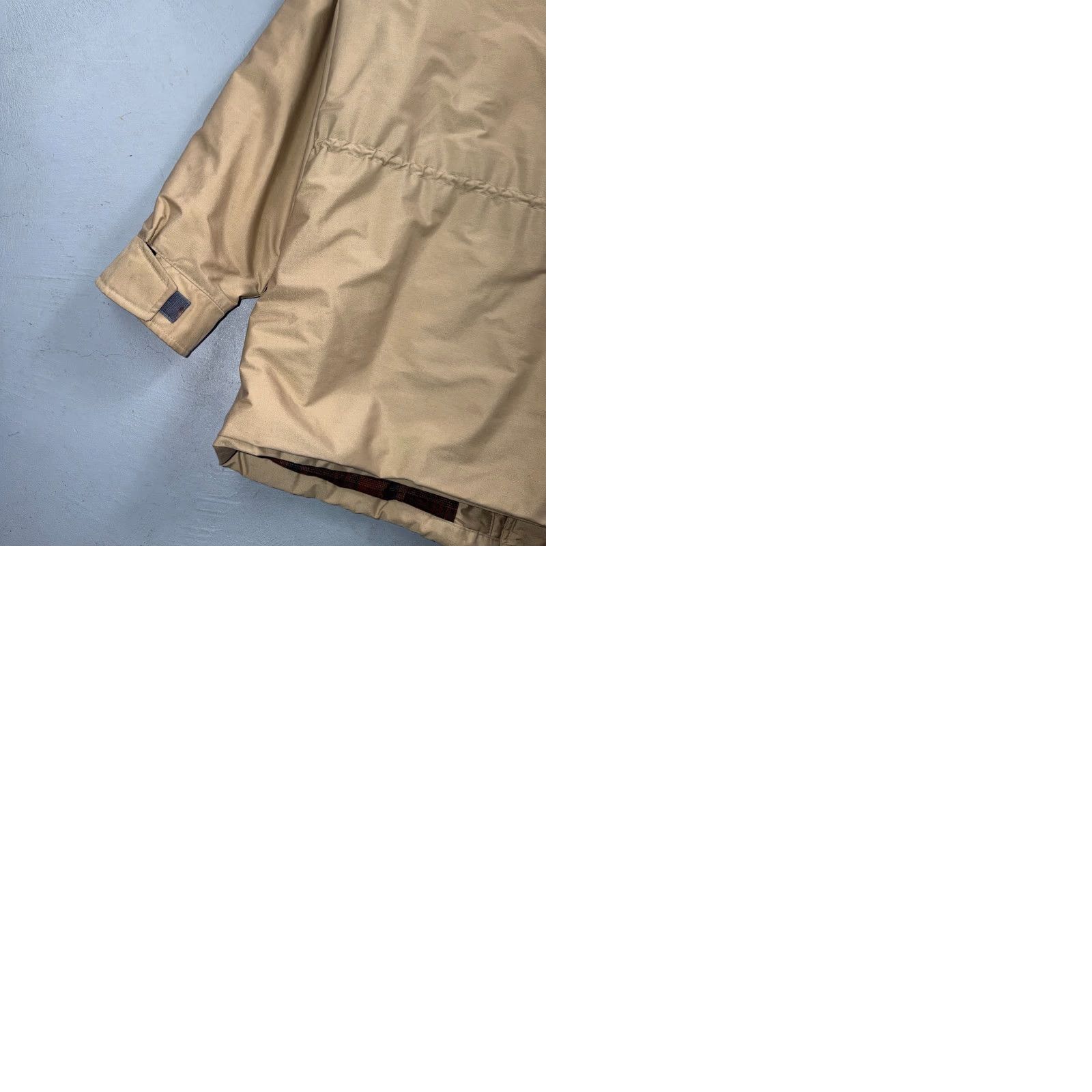 Pendleton VINTAGE Pendleton Jacket Coat USA Tan Beige Thinsulate Wool L Mid-Length Cinch Waist Men Size L Size US L / EU 52-54 / 3 - 10 Thumbnail