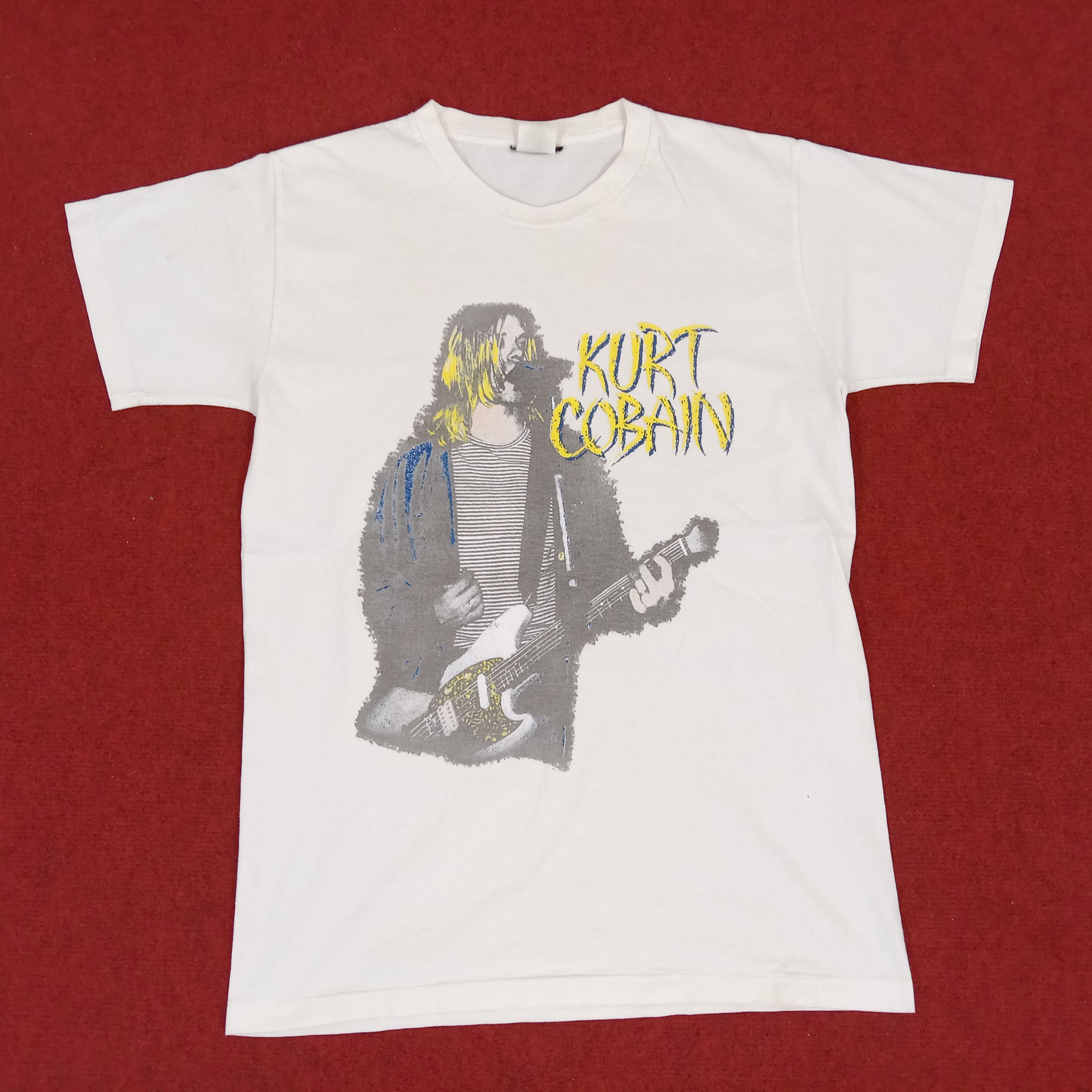 Kurt Cobain Singer Nirvana Band Music Tshirt
