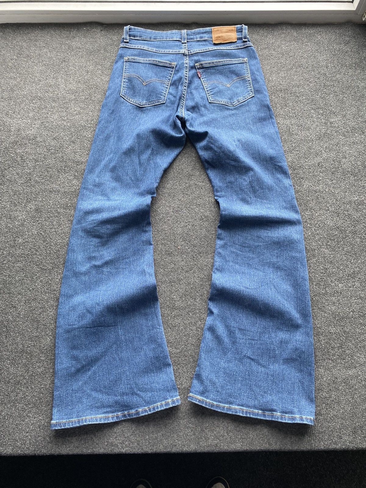Levi's 🔥Levis 726 Flare Womens blue jeans 28 sz goth emo alt Size 28" / US 6 / IT 42 - 6 Thumbnail