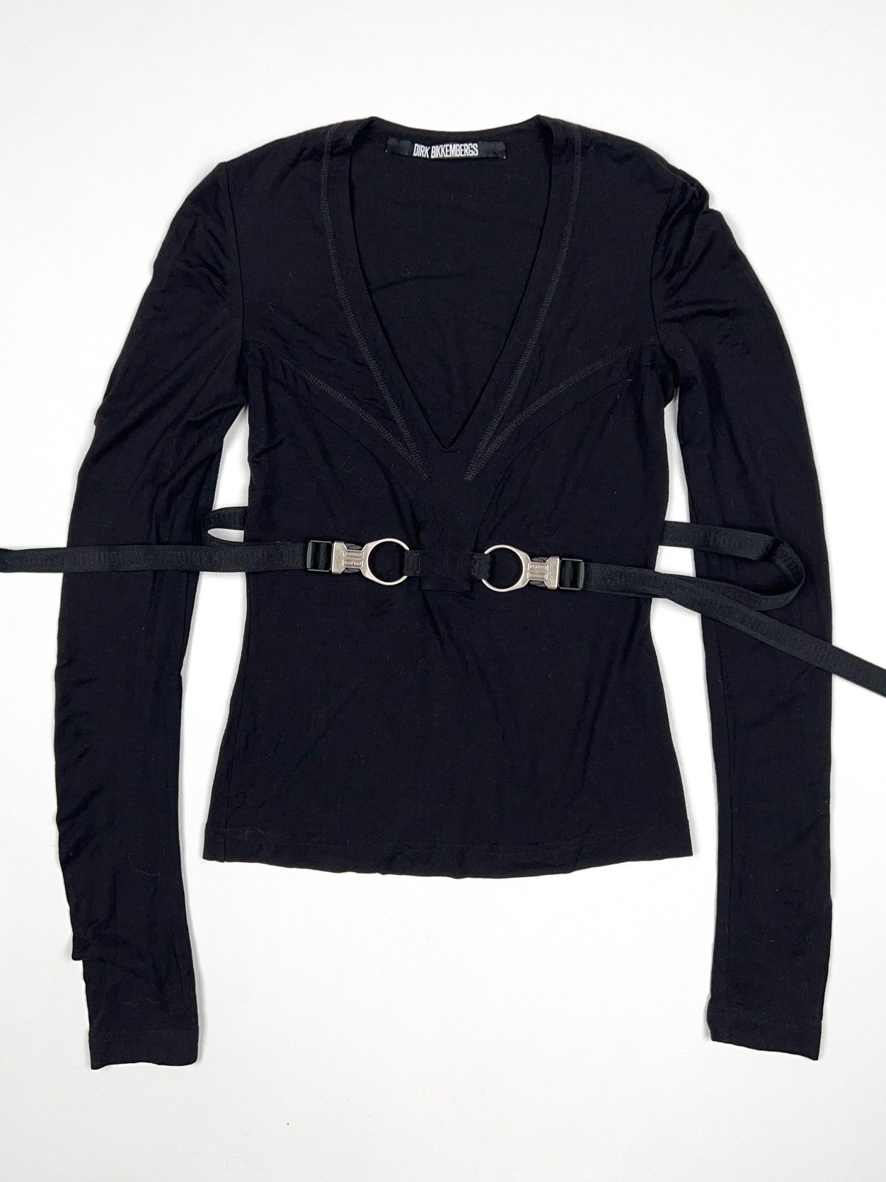 Dirk Bikkembergs Dirk Bikkembergs SS2005 Viscose Elastane Mountaineering Belt Size M / US 6-8 / IT 42-44 - 2 Thumbnail