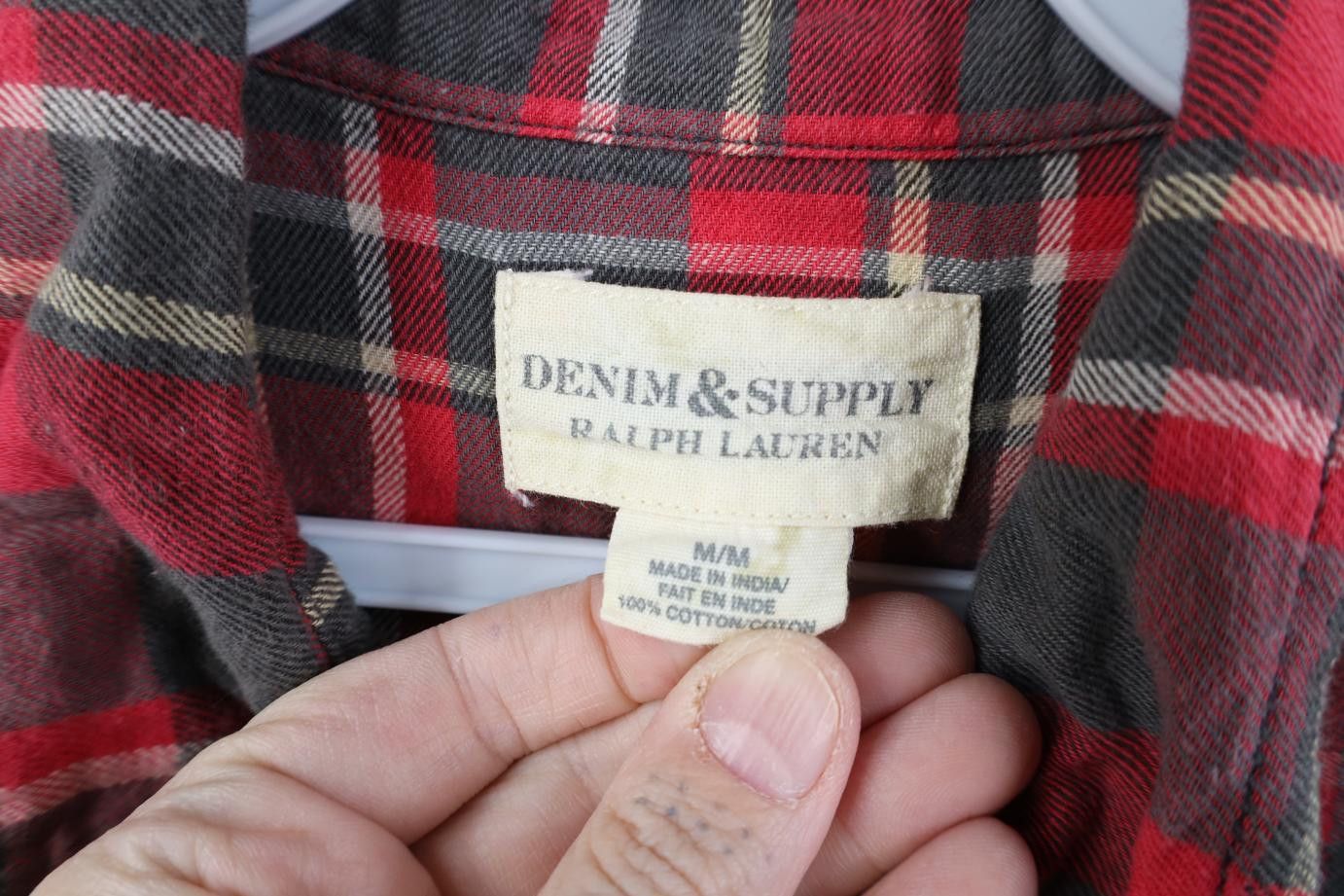Polo Ralph Lauren Vintage Ralph Lauren Denim Supply Side Gusset Button Shirt Size M / US 6-8 / IT 42-44 - 9 Thumbnail