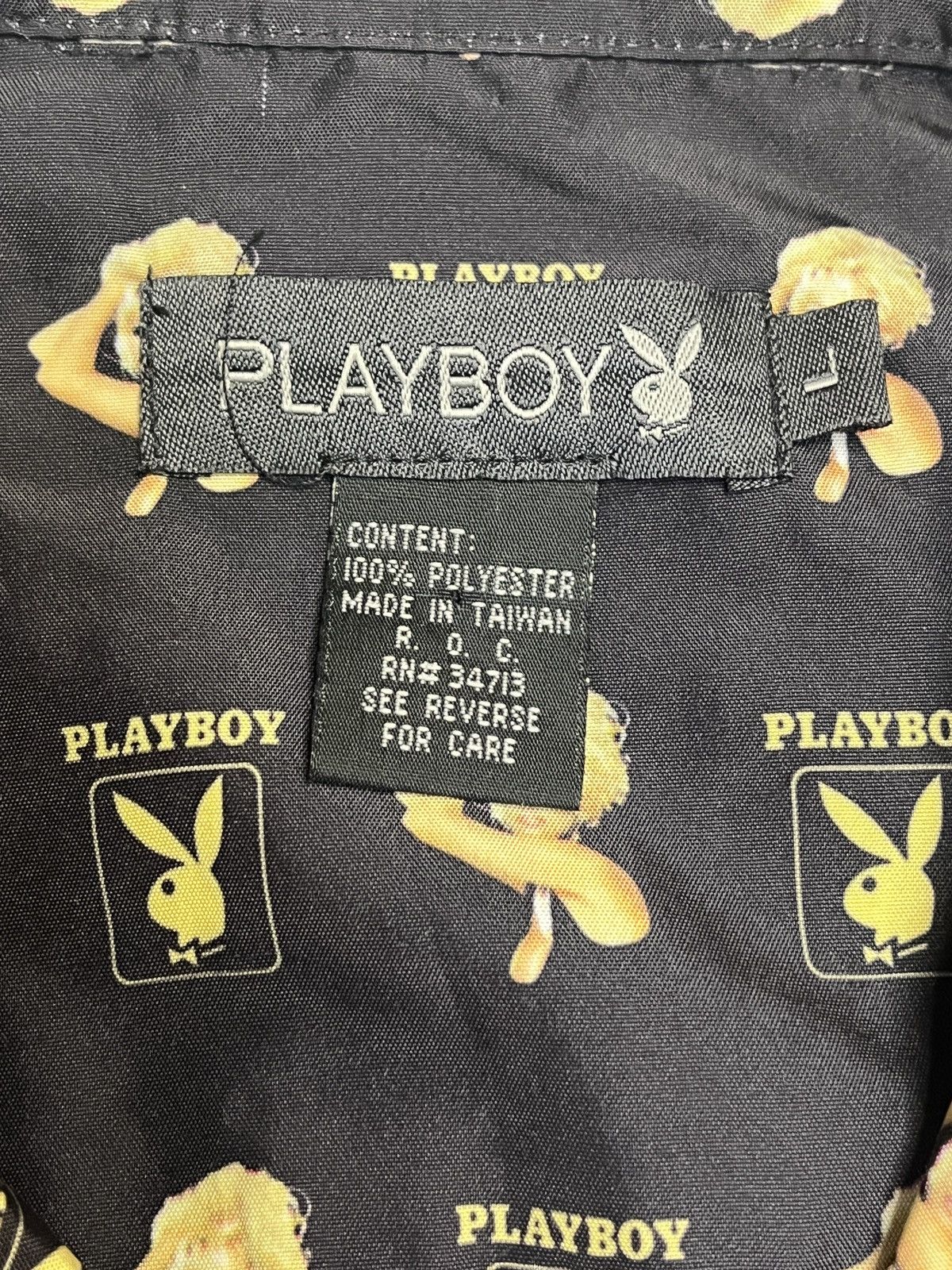 Playboy × Vintage Playboy Vintage Button Up Shirt Size US L / EU 52-54 / 3 - 4 Thumbnail
