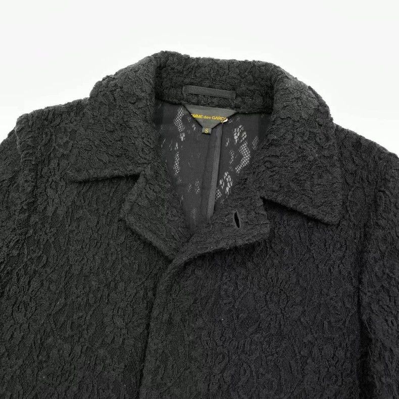 Comme des Garcons Comme des Garcons Lace flower long coat Size S / US 4 / IT 40 - 4 Thumbnail