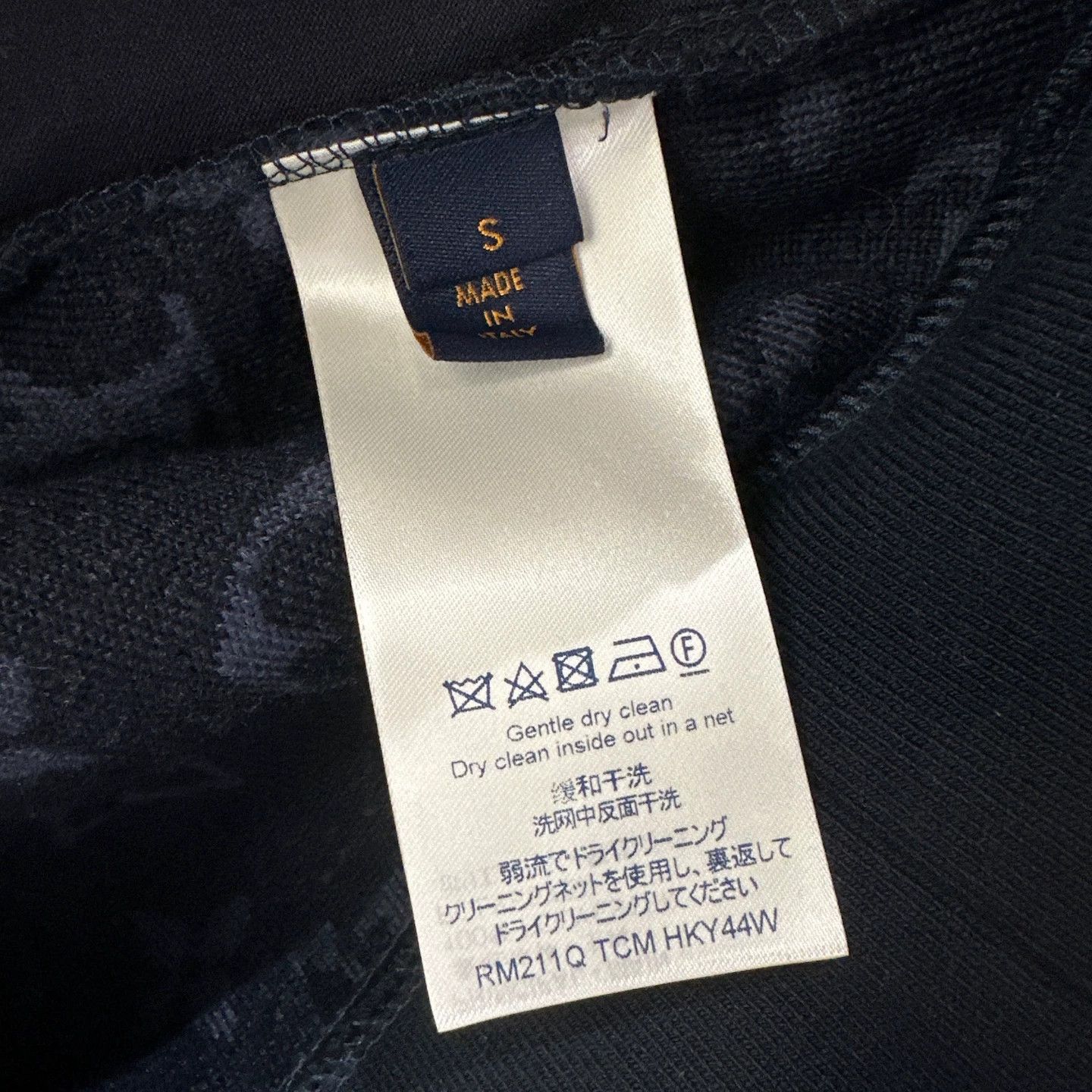 Louis Vuitton LV mar467 allover velvet logo zip jacket S Size US S / EU 44-46 / 1 - 4 Thumbnail