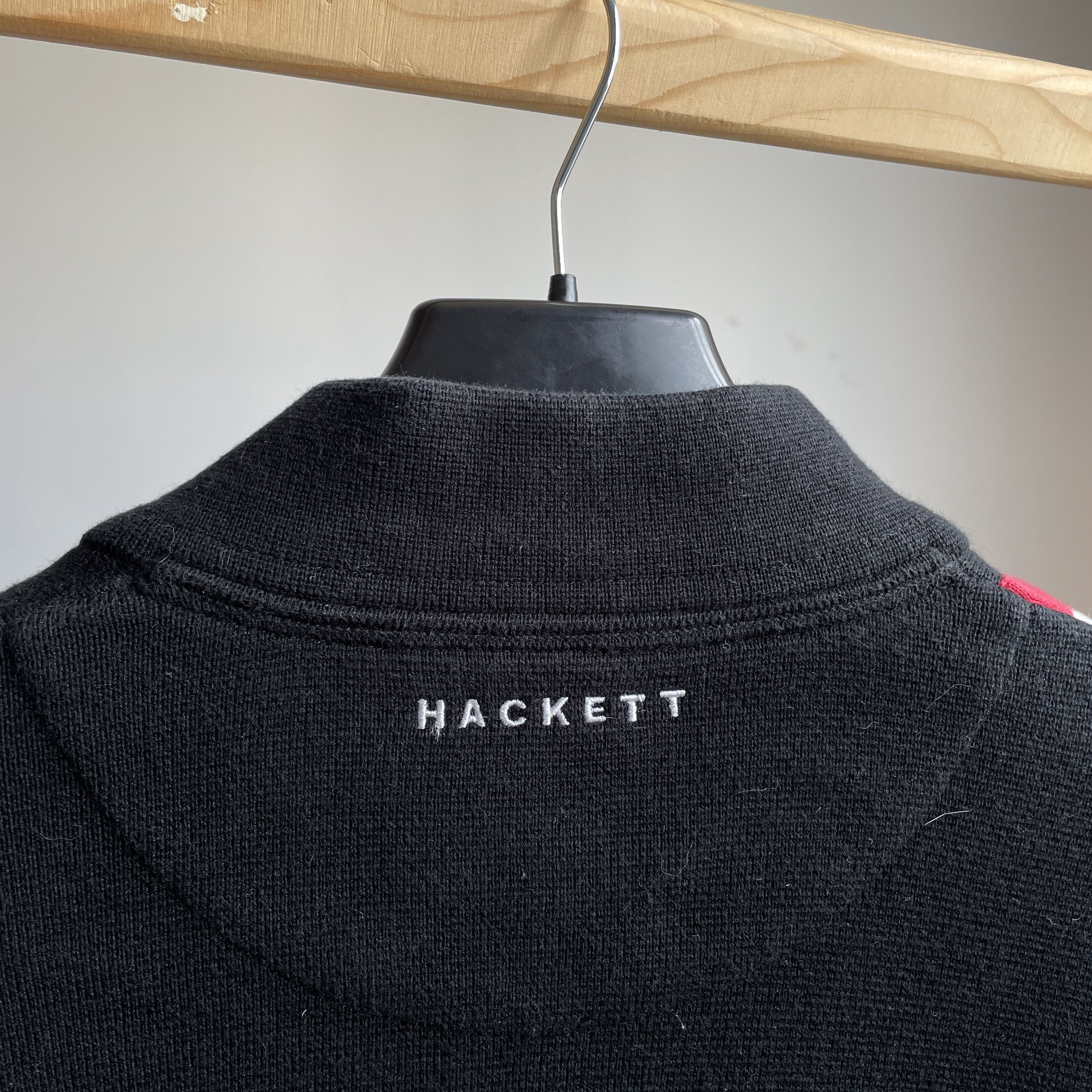 Hackett Hackett Aston Martin Chest Stripe Zip Up Cotton Cardigan Size US XXL / EU 58 / 5 - 6 Thumbnail