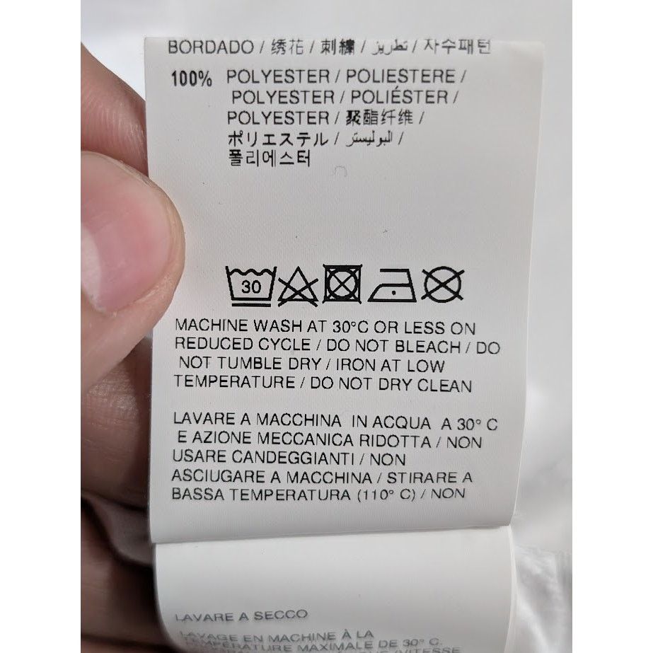 Off-White o1rshd1 Scribble Diag Over S/S Tee in White/Black Size US M / EU 48-50 / 2 - 19 Thumbnail