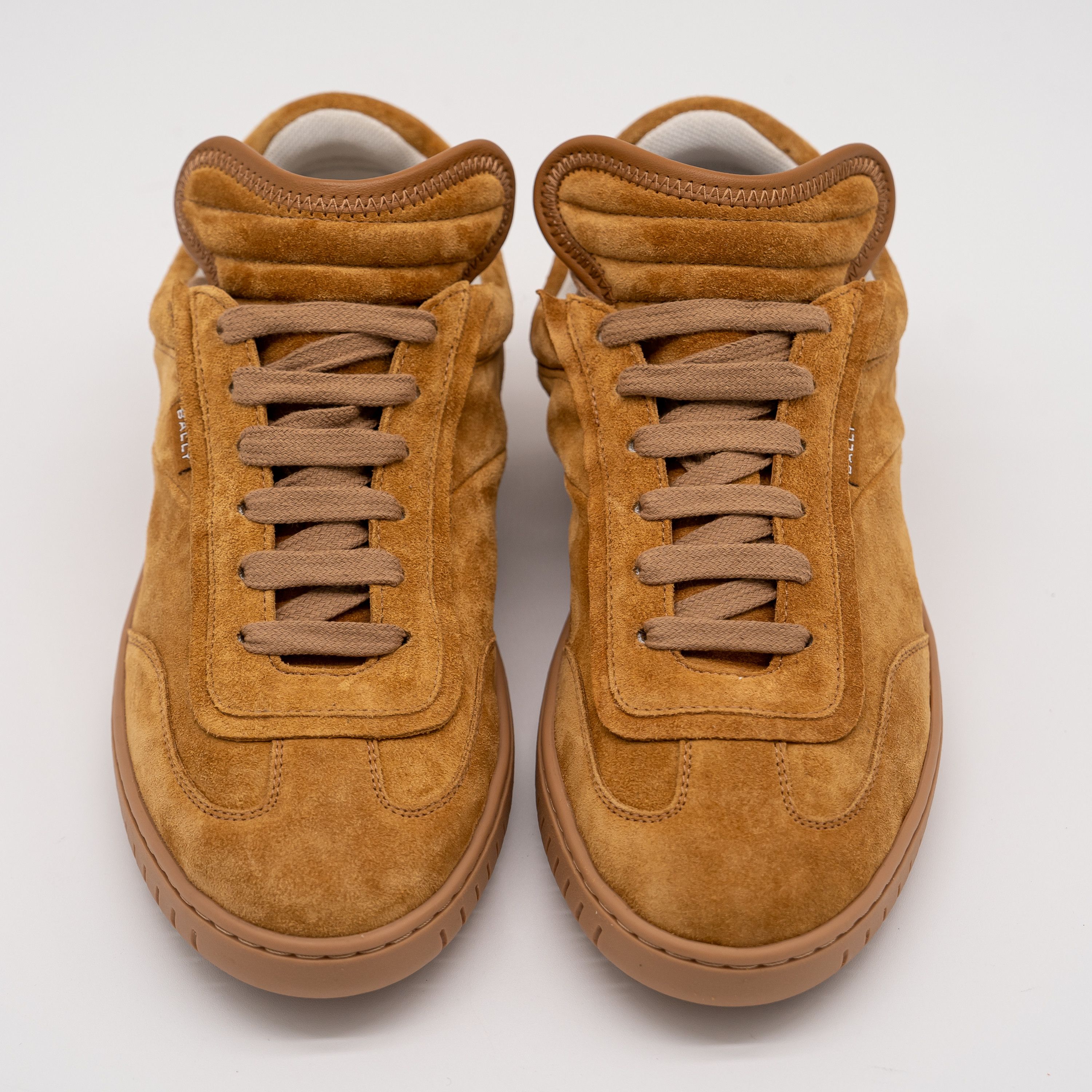 Bally 7.5 Bally Parrel Desert Brown Tan Suede Sneakers Size US 7.5 / EU 40-41 - 3 Thumbnail
