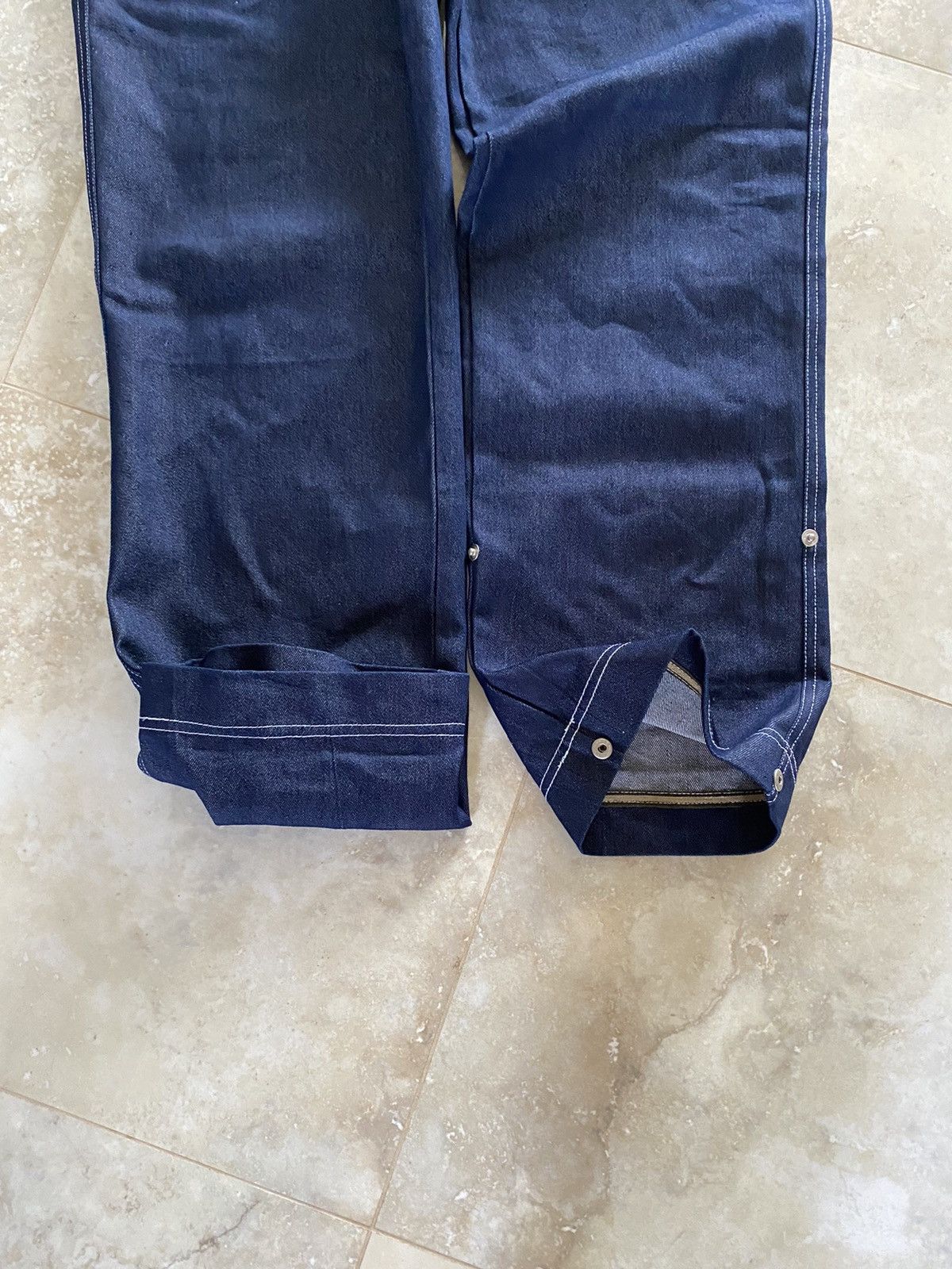 Hysteric Glamour Vintage Baggy Y2K Jeans Japanese Wide Selvedge Denim Style Size US 32 / EU 48 - 10 Thumbnail
