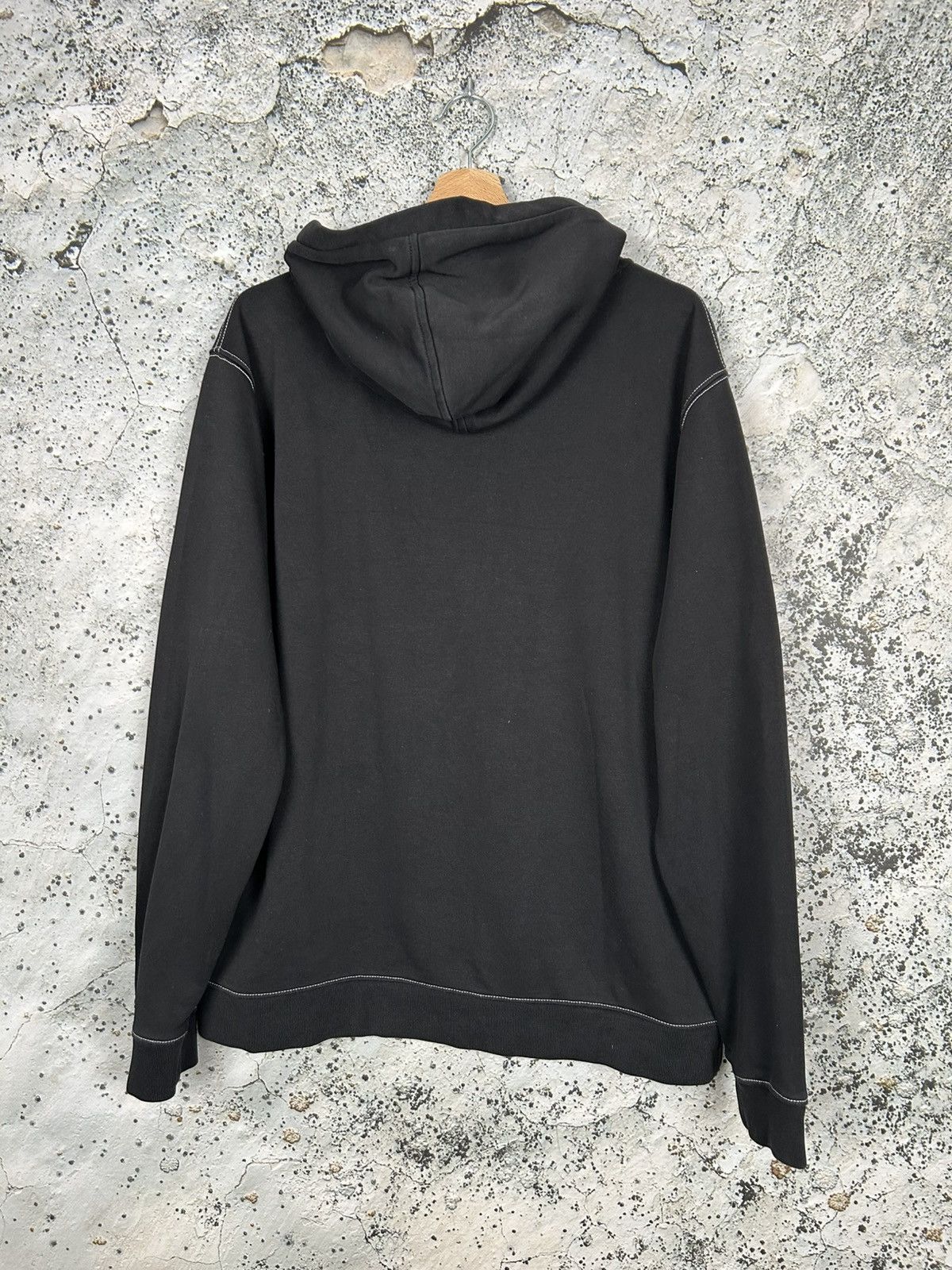 Allsaints Allsaints Black Hoodie Streetwear Designer Avant Garde Size US M / EU 48-50 / 2 - 5 Thumbnail
