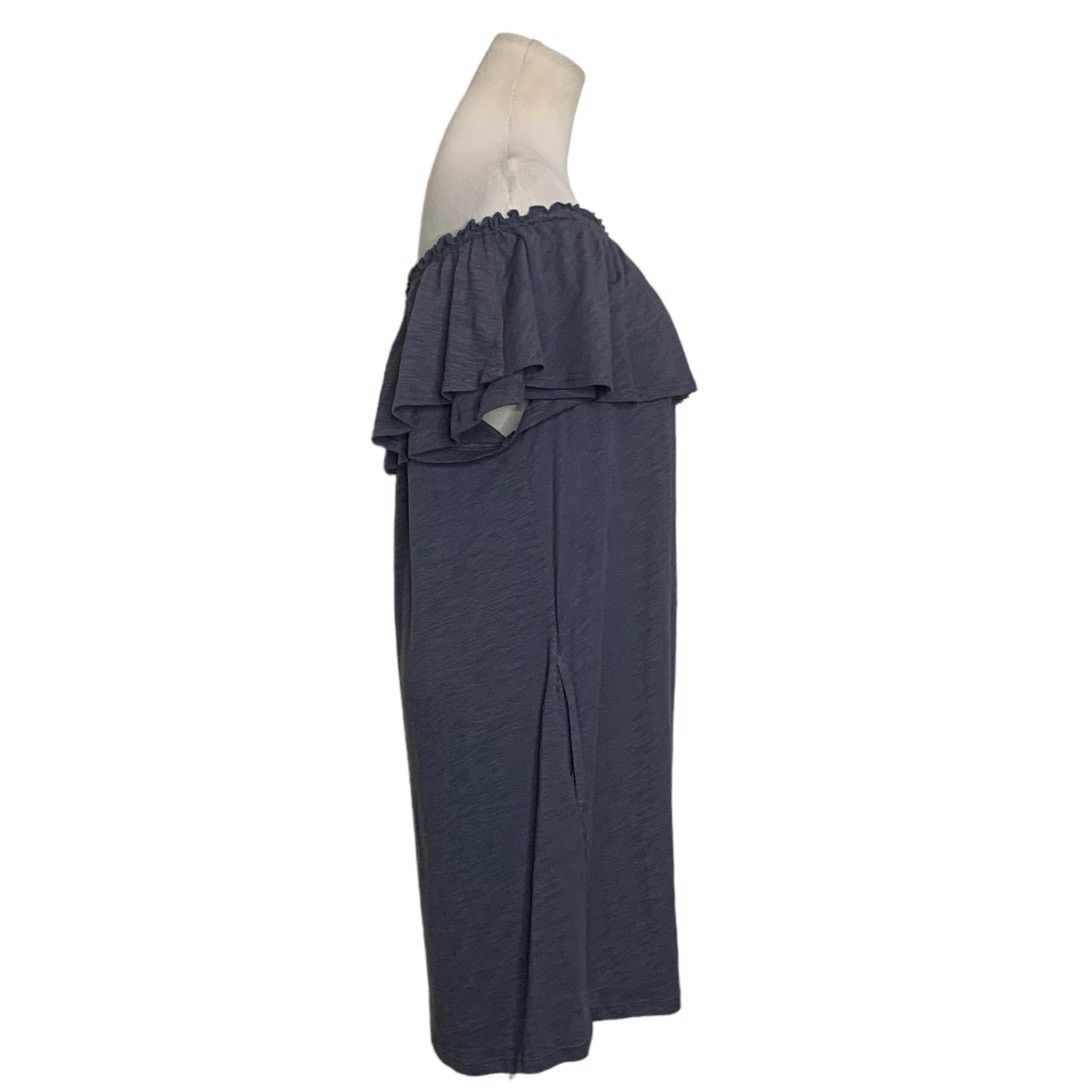 Drew Drew Smokey Gray Off Shoulder Mini Shift Dress Size M Size M / US 6-8 / IT 42-44 - 5 Thumbnail