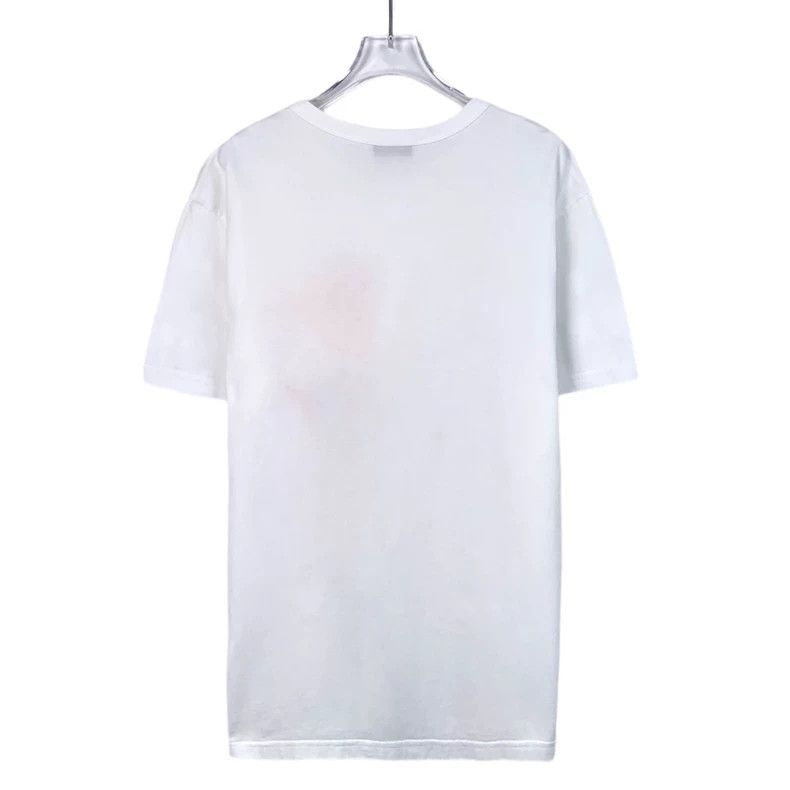 Givenchy Givenchy White Logo Letter Embroidered Round-Neck Cotton S Size US S / EU 44-46 / 1 - 2 Thumbnail