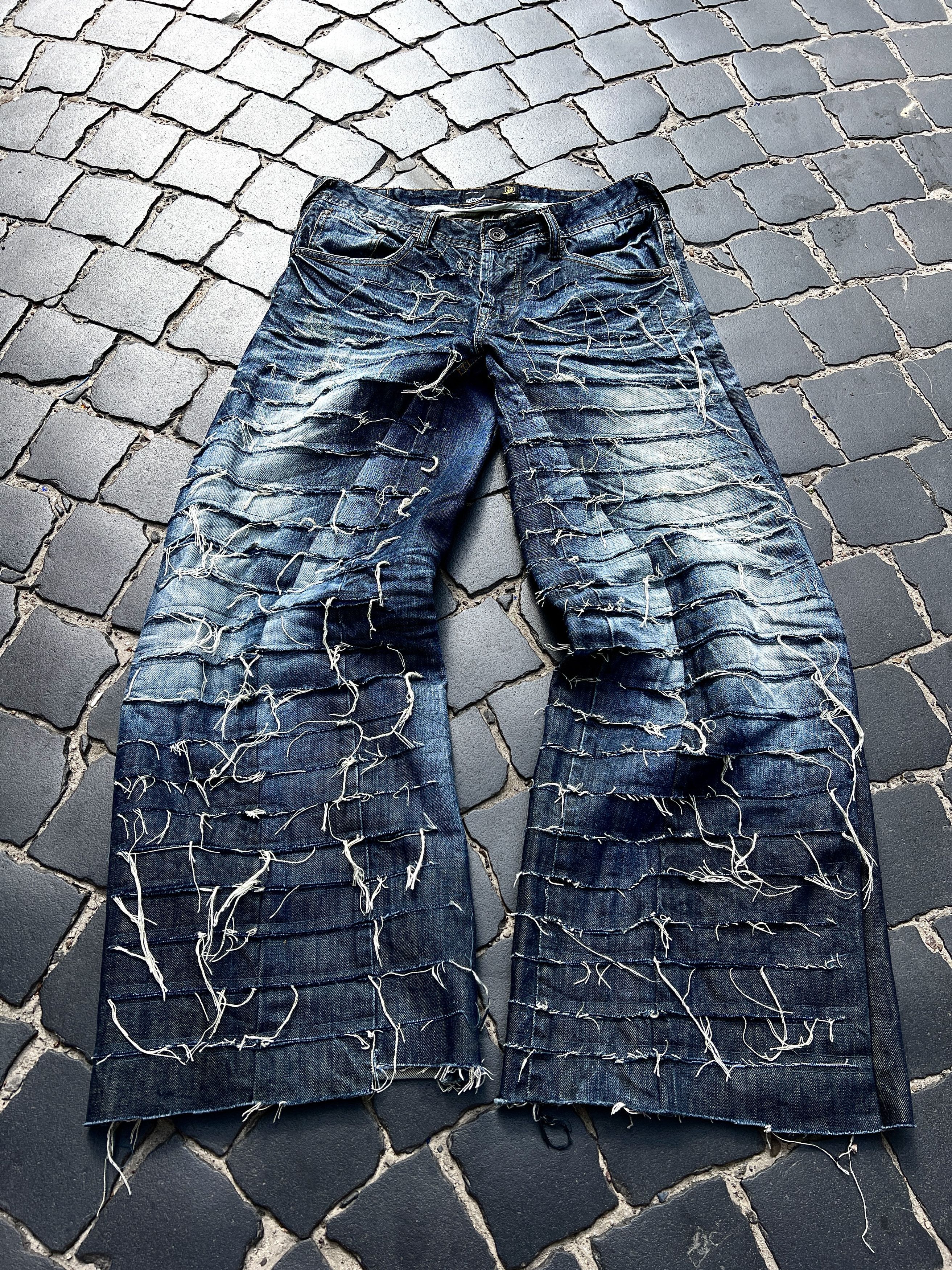 If Six Was Nine Japanese Flared if6was9 Hysteric Glamour Style Avant Garde Size US 32 / EU 48 - 1 Thumbnail