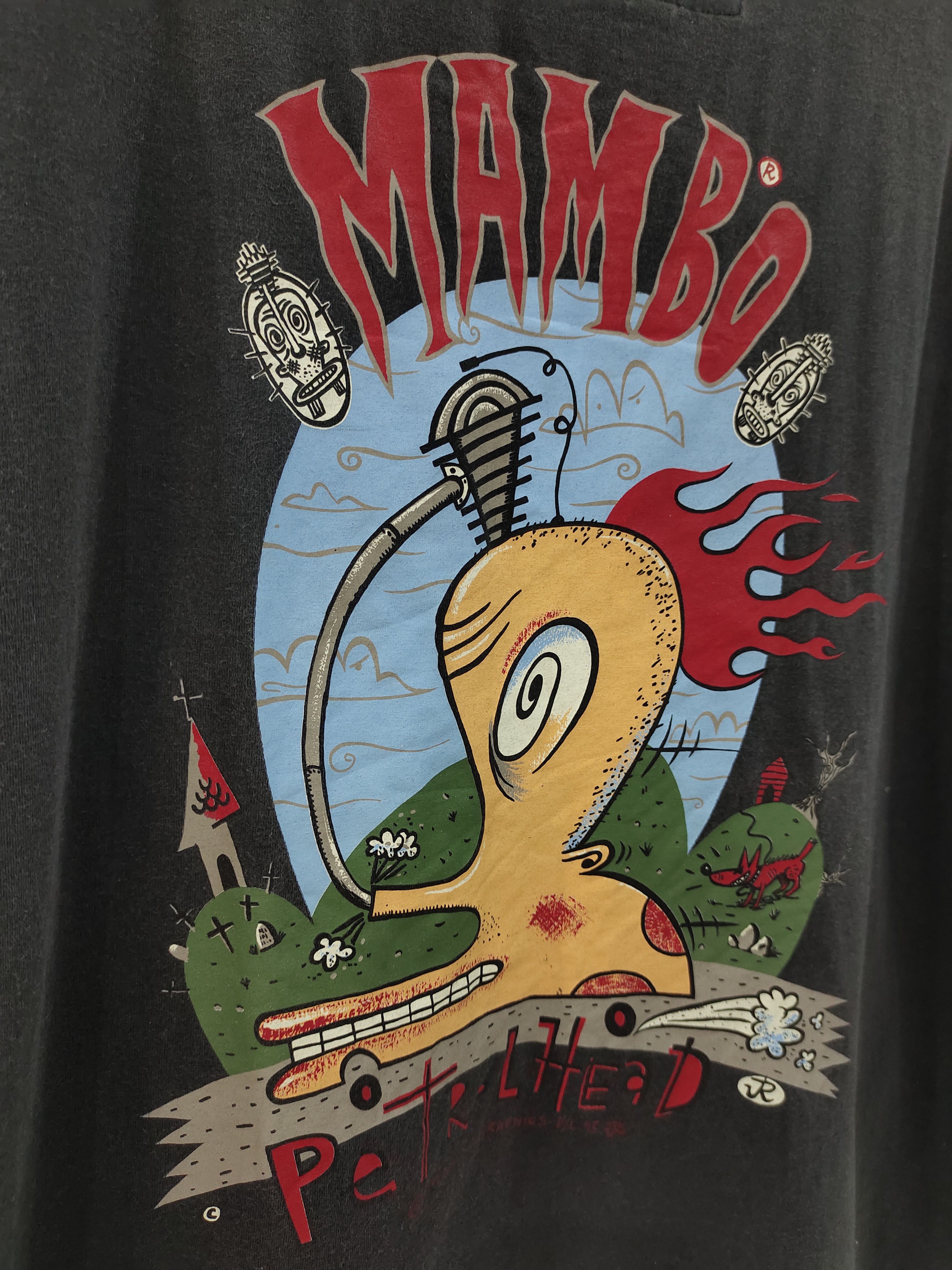 Mambo × Vintage Vintage 90s Mambo Art Snill Animal Tee Size US L / EU 52-54 / 3 - 3 Thumbnail