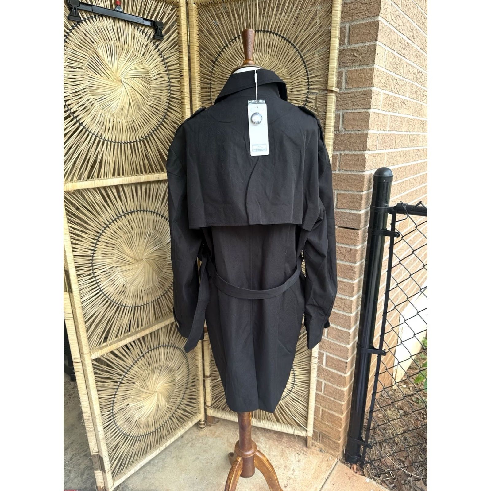 Doublet Orolay Trench Coat Jacket Belt Size L Beige Women’s Mid-Length Double Breasted W/Belt NWT Size L / US 10 / IT 46 - 7 Thumbnail