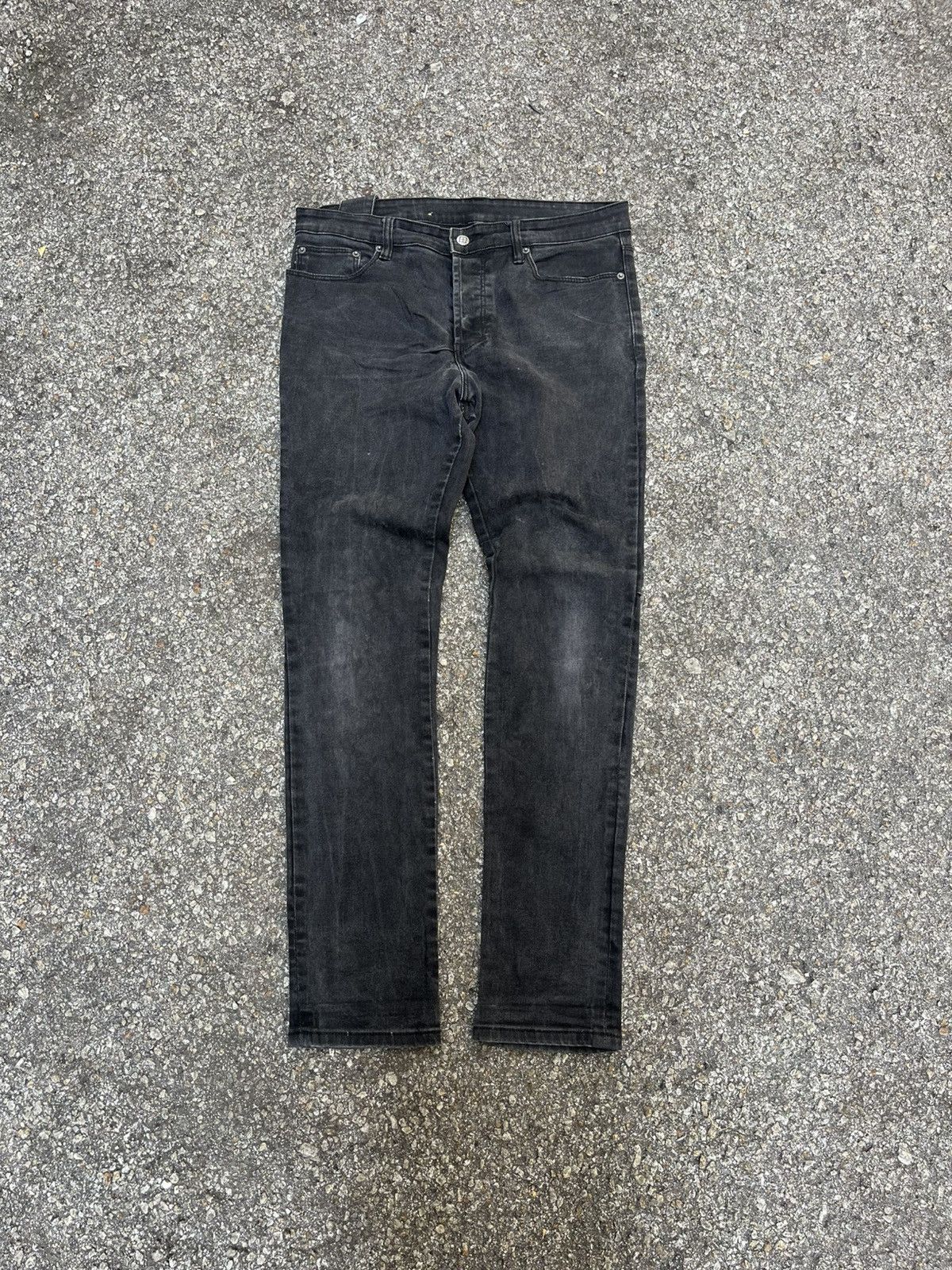 Ksubi Ksubi Skinny Denim Black Jeans Size US 33 - 1 Thumbnail
