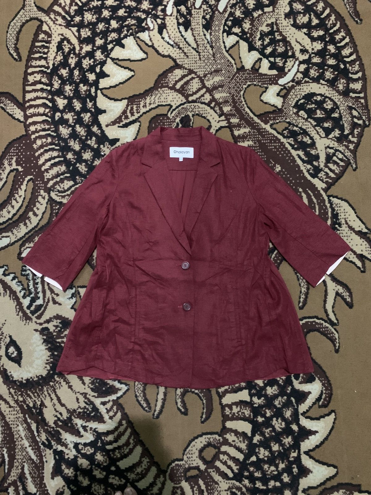 Hussein Chalayan Red Blazer Chalayan Hussein Chalayan Size M / US 6-8 / IT 42-44 - 1 Thumbnail